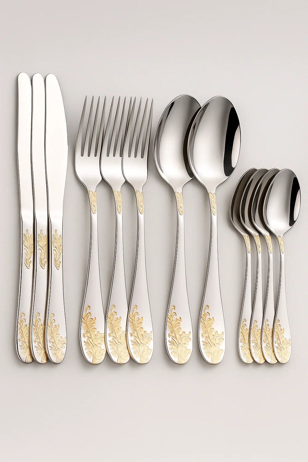 RoyalGold | Luksus Bestekset - Elegant middag - 16 Stykker - house & garden - {{ product_tags }