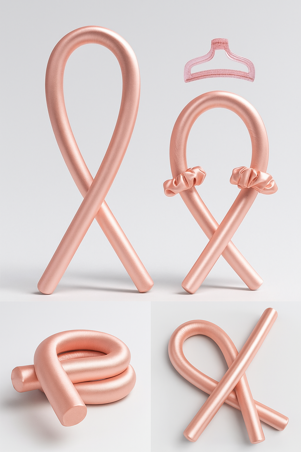 Isabelle Hårcurlersæt™ - Rosa - Isabelle Hårcurlersæt™- €25 - {{ product_tags }