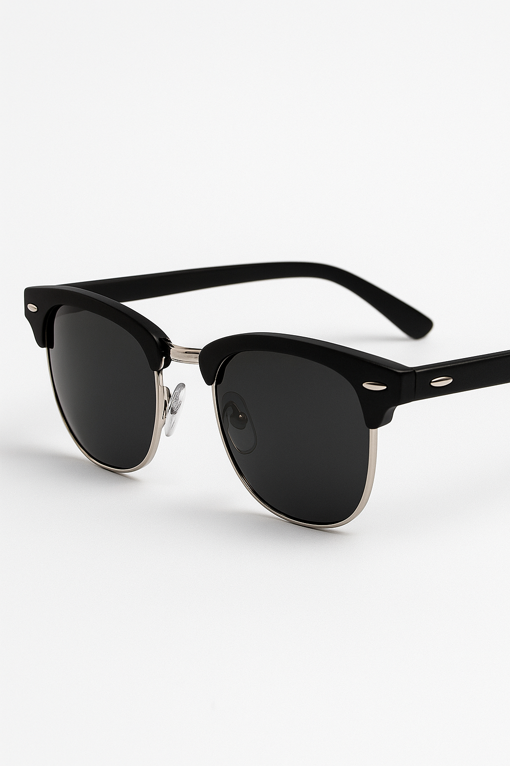 Brant | Halv-Rand Solbriller – Stilfuld UV400 Øjenbeskyttelse - Sort - watches - {{ product_tags }