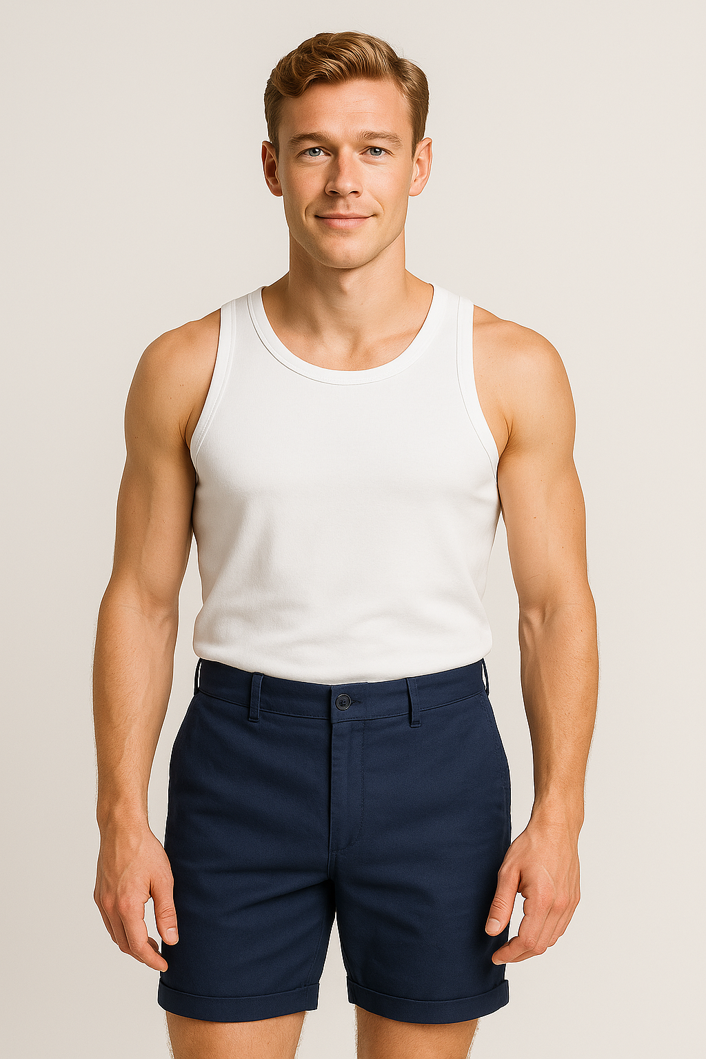 Anton | Linned Cashew-Korte med Rullet Kant - - Anton | Linned Cashew-Korte med Rullet Kant - €25 - {{ product_tags }