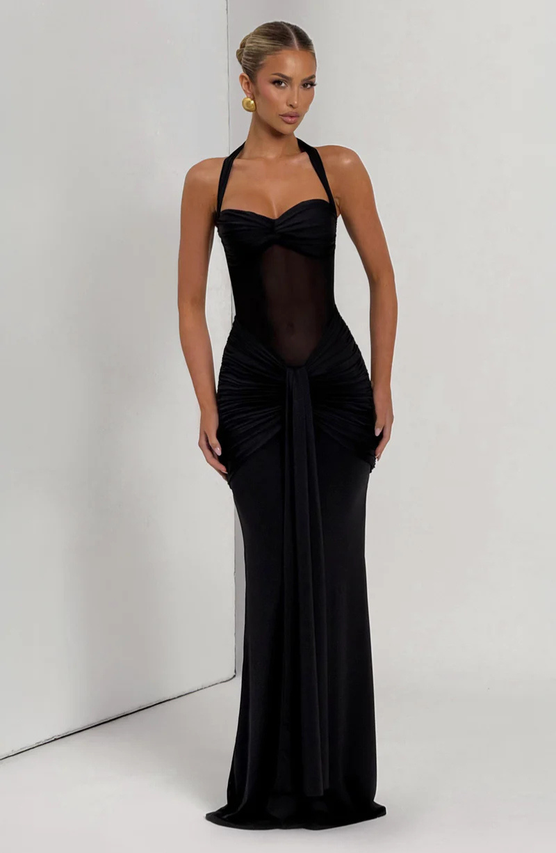 Birgit | Kvinder's Siren Hourglass Gown - Alluring Silhouette Evening Kjole