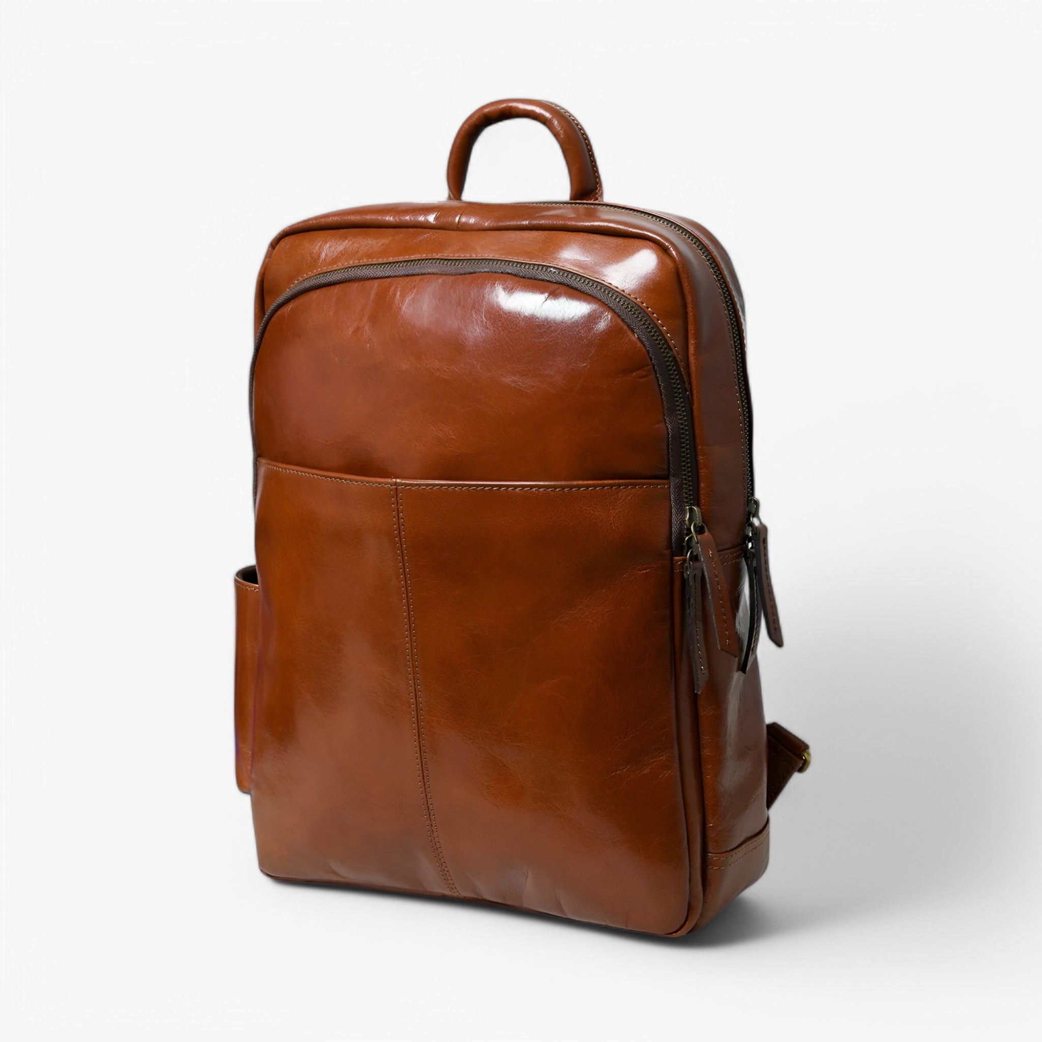 Valentino | Luksus rygsæk i italiensk læder - Brun - - Valentino | Luksus rygsæk i italiensk læder - Brun- €25 - {{ product_tags }