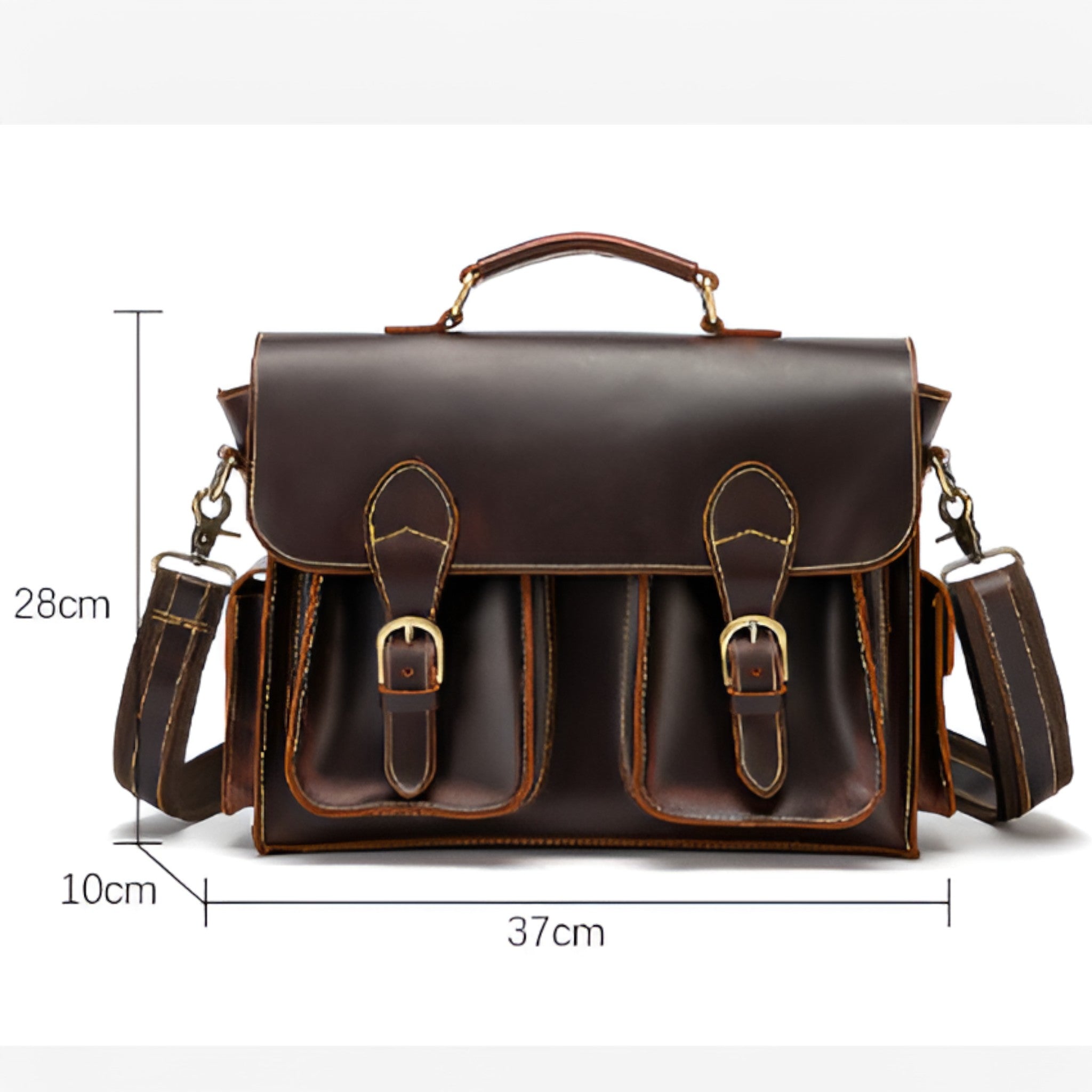 Felix | Retro lædermappe - - bags - {{ product_tags }