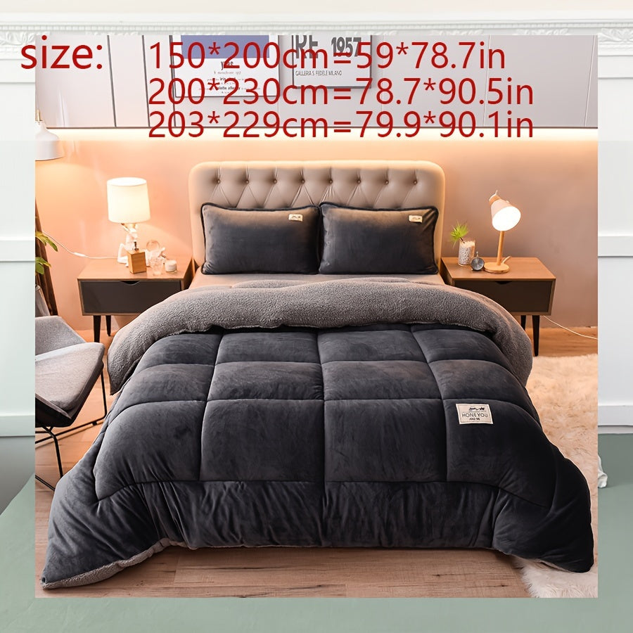 Dobbeltsidet Sherpa Fleecetæppe - Tykt & Blødt - - Home Decor - {{ product_tags }