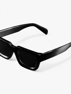 Tough sorte firkantede solbriller med retro-look