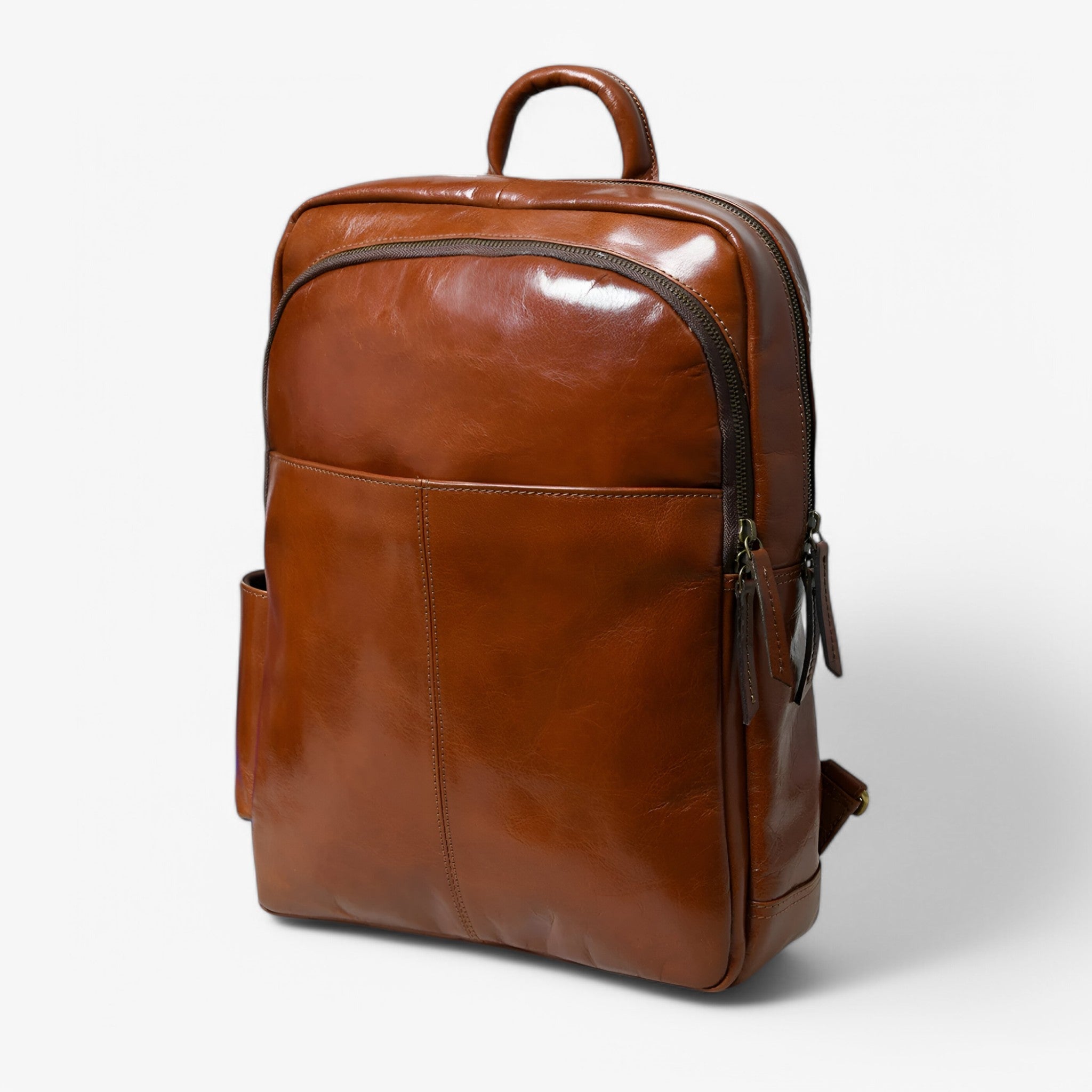 Valentino | Luksus rygsæk i italiensk læder - Brun - - Valentino | Luksus rygsæk i italiensk læder - Brun- €25 - {{ product_tags }
