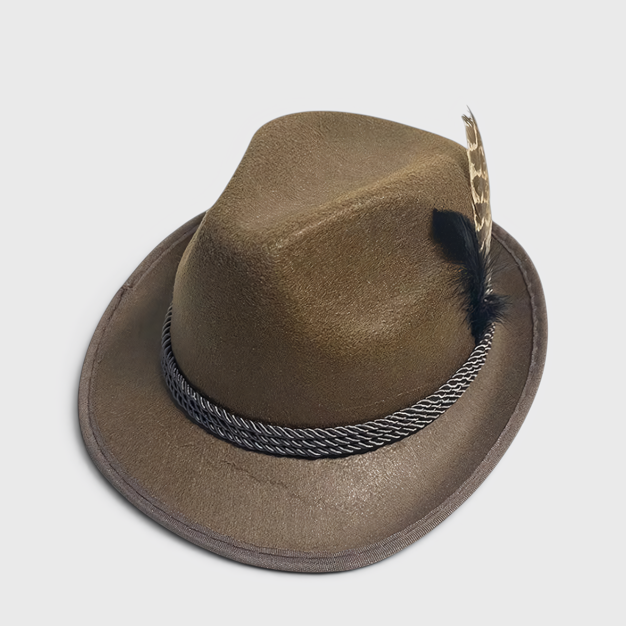 Oktoberfest Hat Unisex, Traditionel med Elegant Accent - Brun - Gifts – Seasonal – Oktoberfest - {{ product_tags }