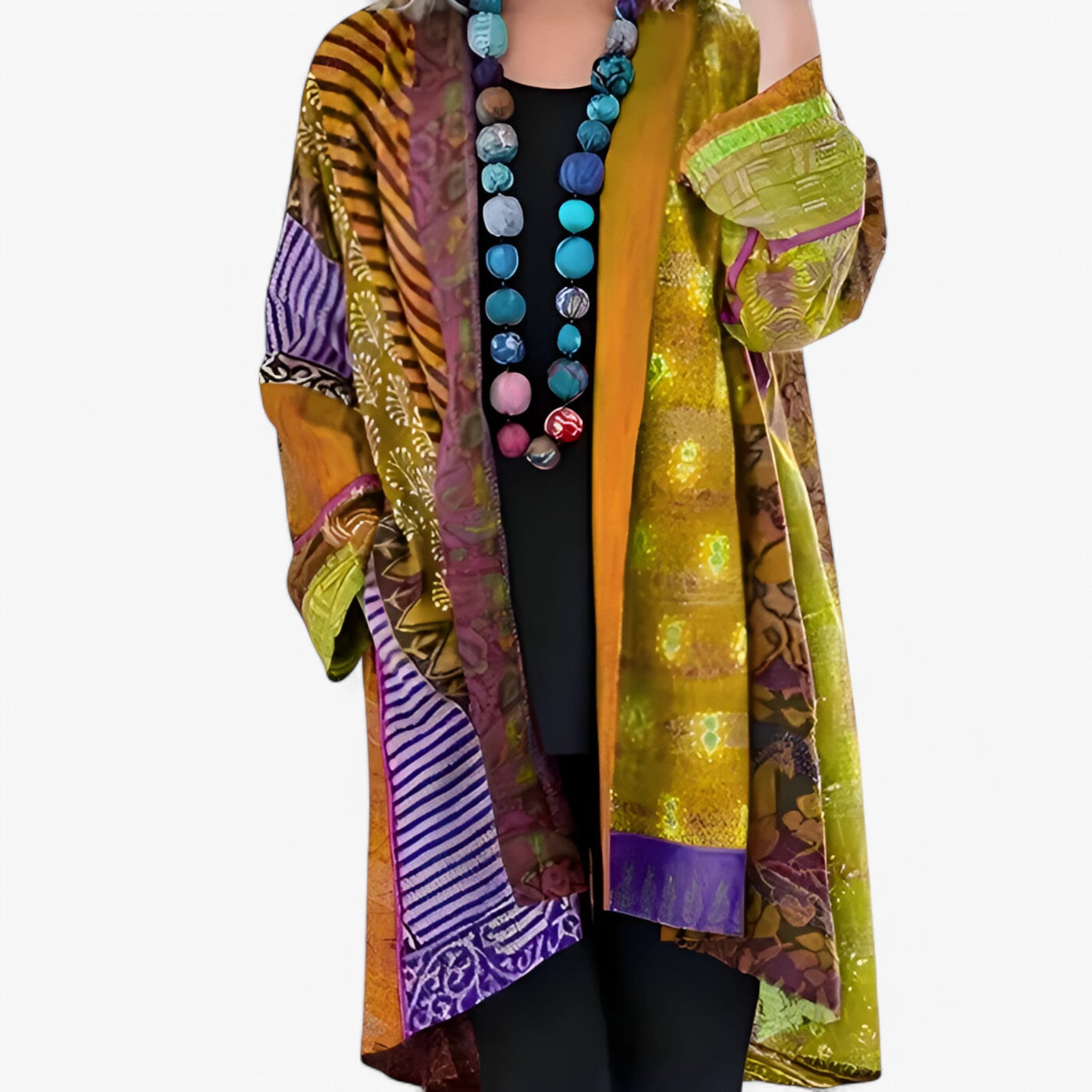Ava | Cardigan - Elegant og komfortabel - Gul - Ava Cardigan - Elegant og komfortabel- €25 - {{ product_tags }
