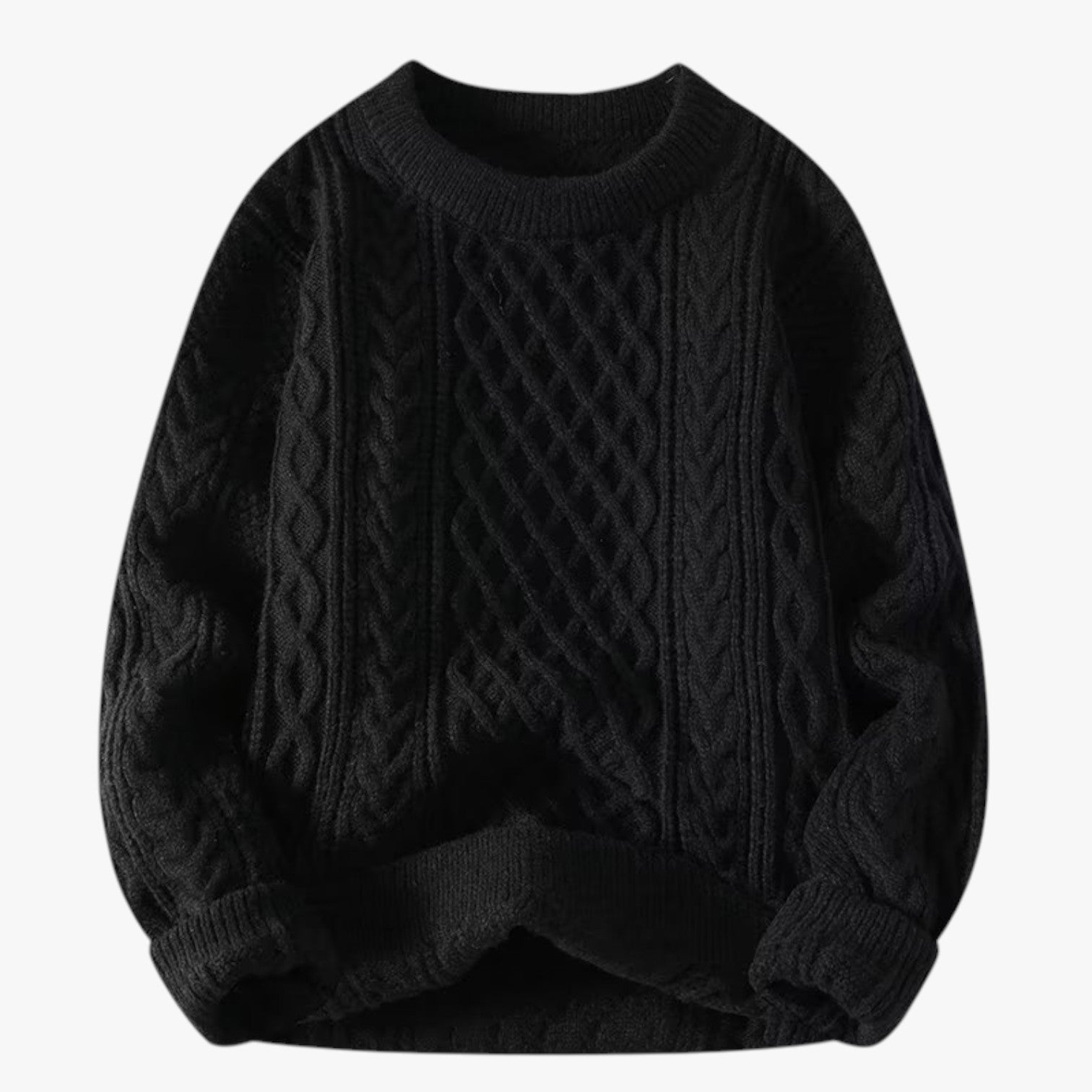 Victoria | Bluse i blødt uld til kvinder: varme og stil uden besvær - Sort - Victoria | Bluse i blødt uld til kvinder: varme og stil uden besvær - €25 - {{ product_tags }