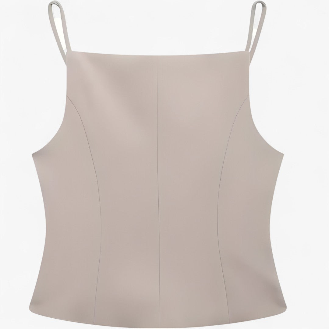Noemi | Top corset med tynde stropper i minimalistisk stil - - women's fashion - {{ product_tags }