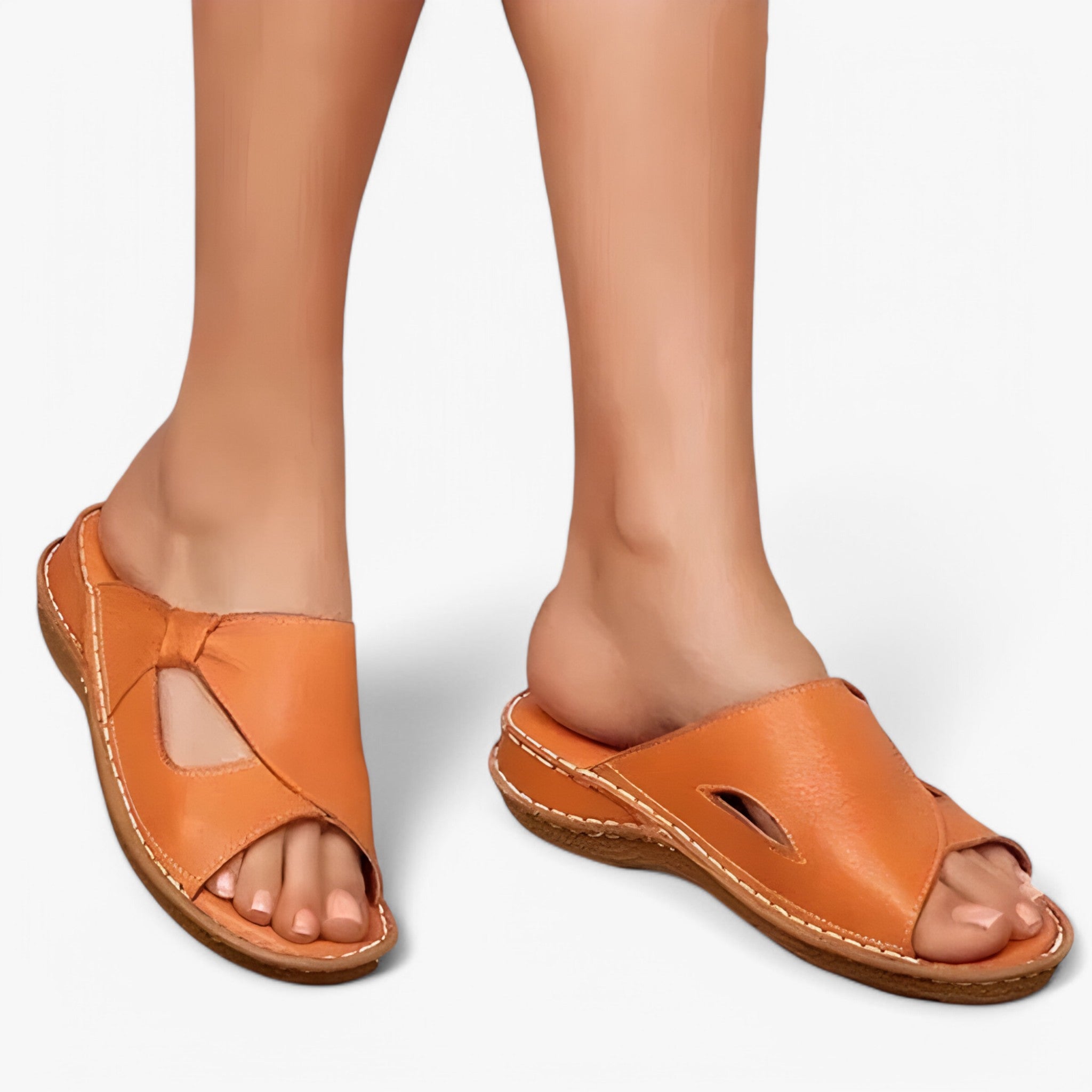 Iris | Ergonomiske vandresandaler - komfortable damesandaler til langvarig brug - Brun - Iris | Ergonomiske vandresandaler - komfortable damesandaler til langvarig brug- €25 - {{ product_tags }