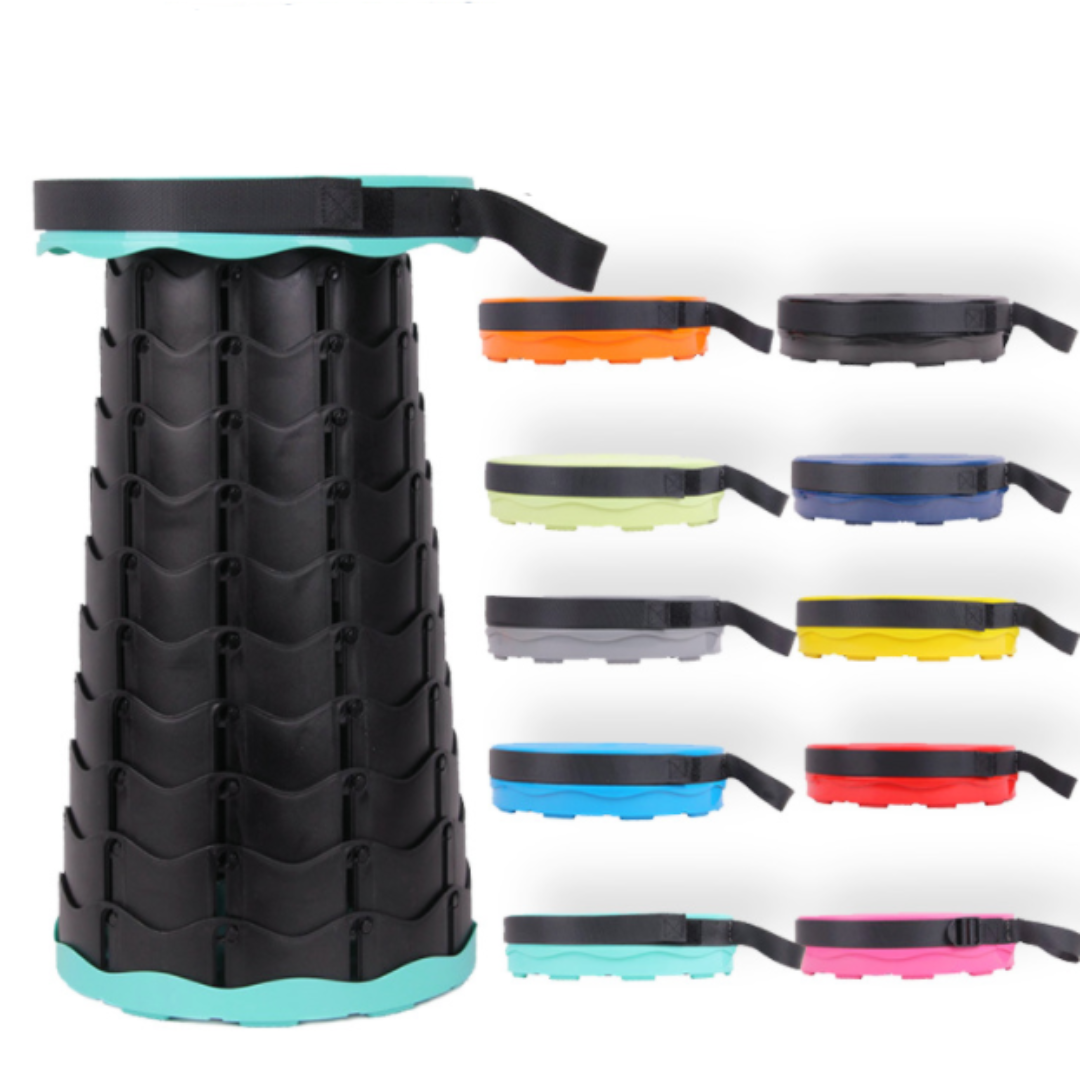 PortaFold | 2.0 Sammenklappelig taburet med 4 sædehøjder - - house & garden - {{ product_tags }