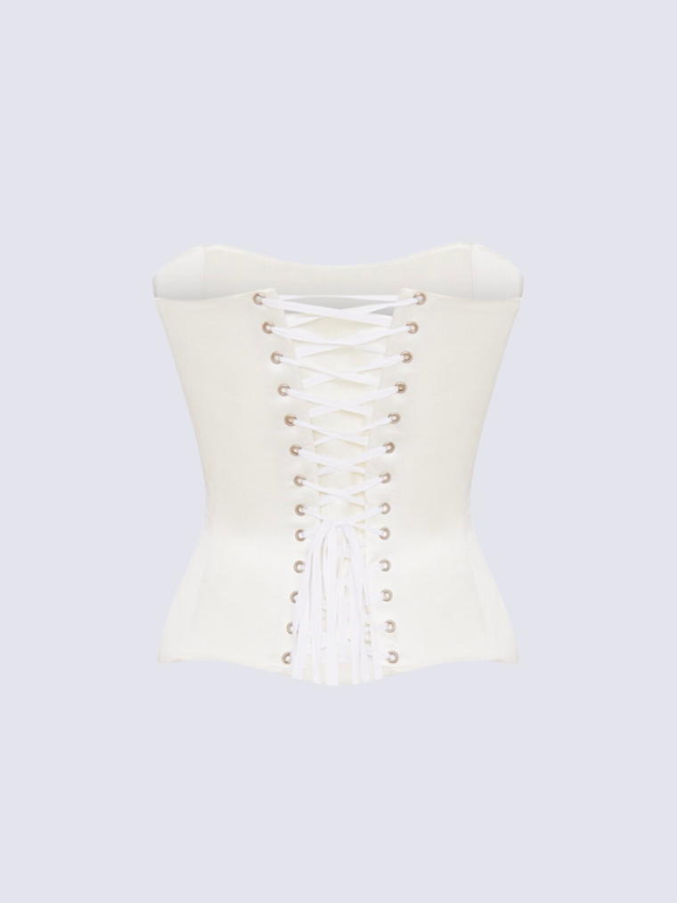 Violette™ - Satinbustier - - Violette™ - Satinbustier- €25 - {{ product_tags }