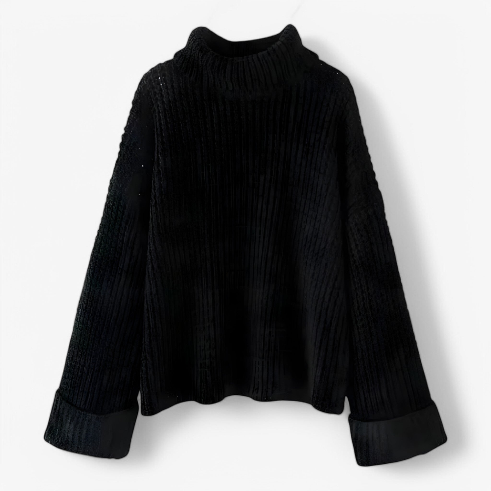 Julie | Komfortabel Trøje - SORT - women's fashion - {{ product_tags }