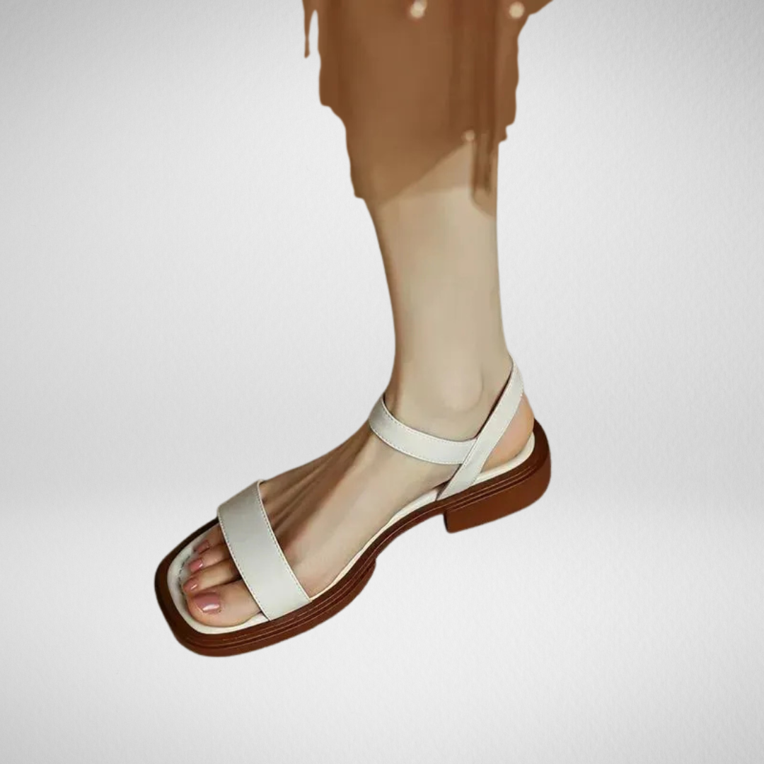 Evelyn | Sofistikerede flade sandaler