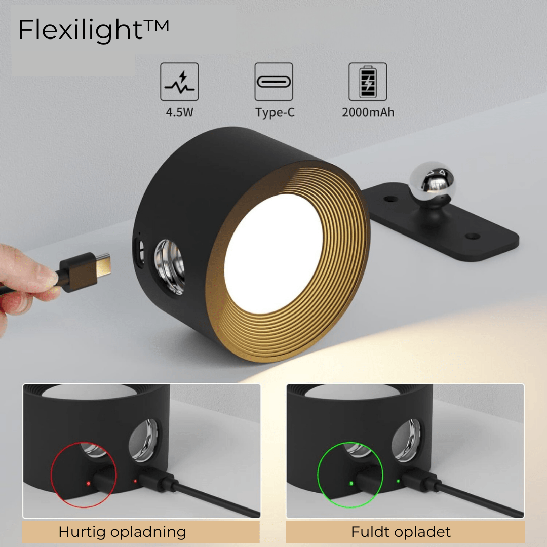 Flexilight™ | 360° trådløs genopladelig væglampe - - house & garden - {{ product_tags }