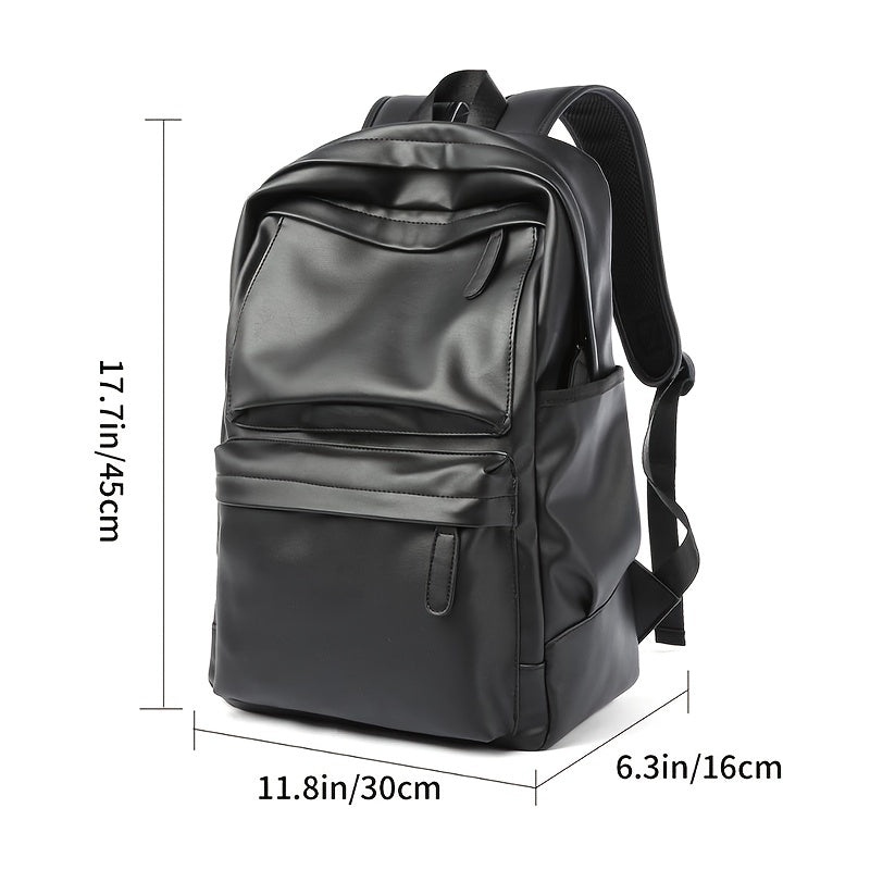 Herrerygsæk, Vandafvisende PU-rygsæk - - bags - {{ product_tags }