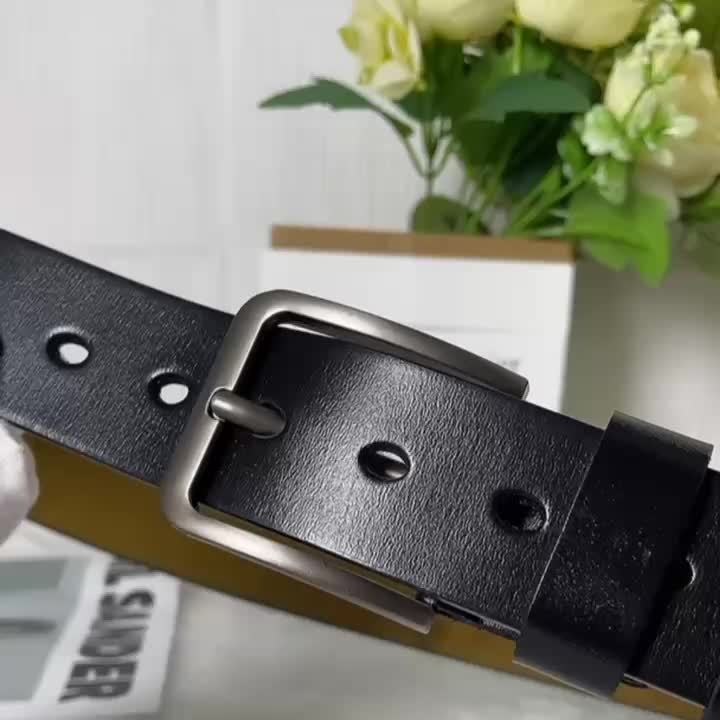 1 ægte rund læderbælte - - men's fashion - {{ product_tags }