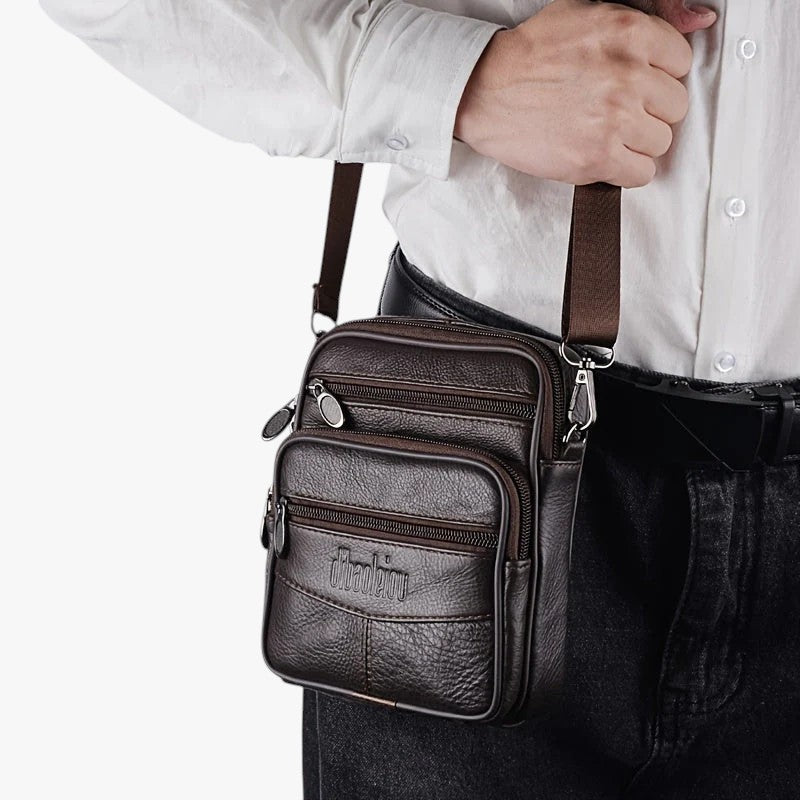 Herre ny læder crossbody taske - - bags - {{ product_tags }