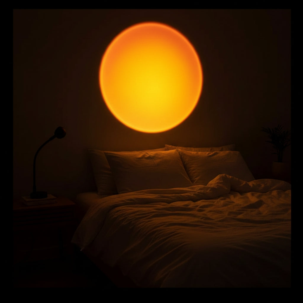 Solnedgang Projektionslampe – Regnbue Prisme Stemningslys - - Projection Ambient Lamp - {{ product_tags }