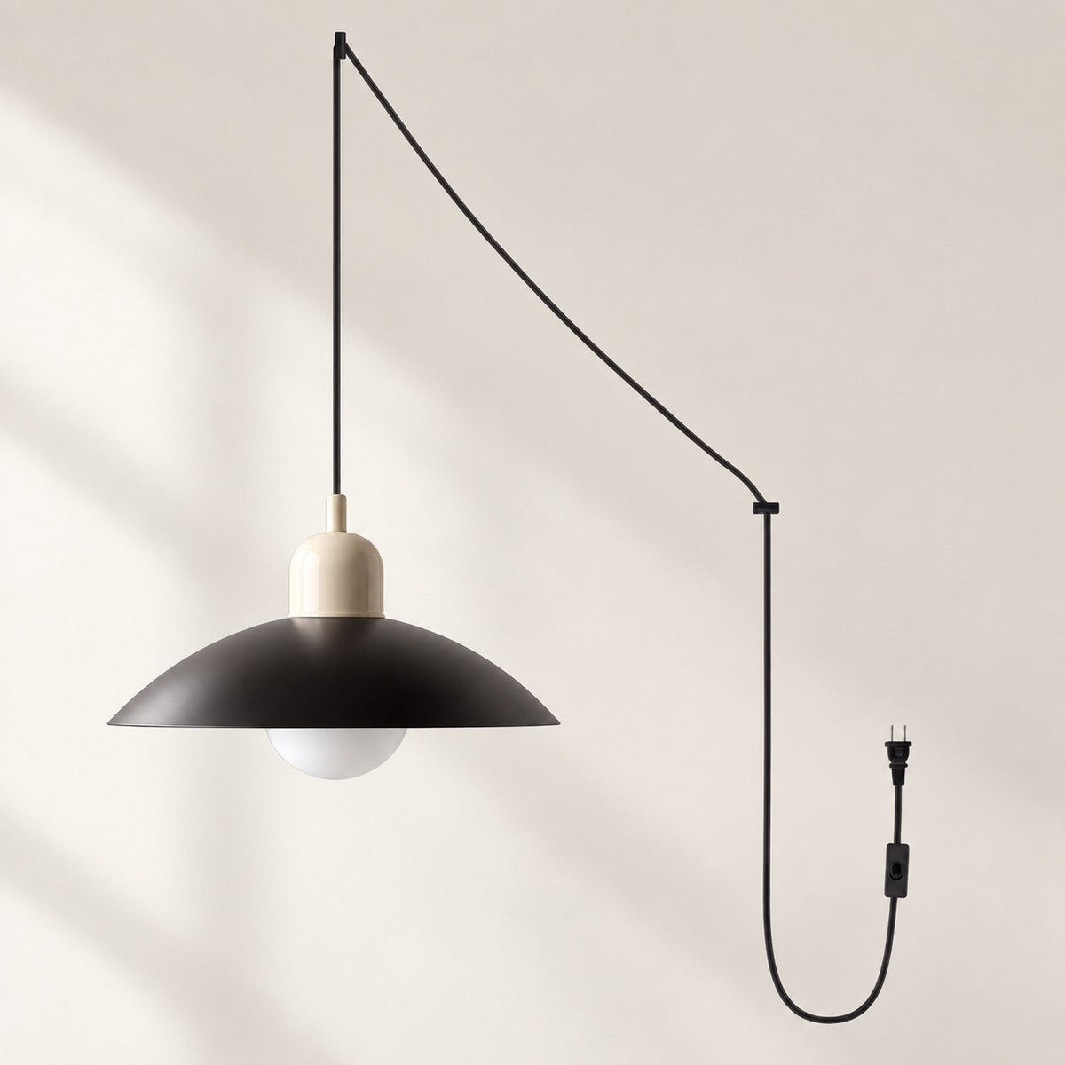 Mid Century Bauhaus Stikkontakt Pendellampe - - Home Decor - {{ product_tags }