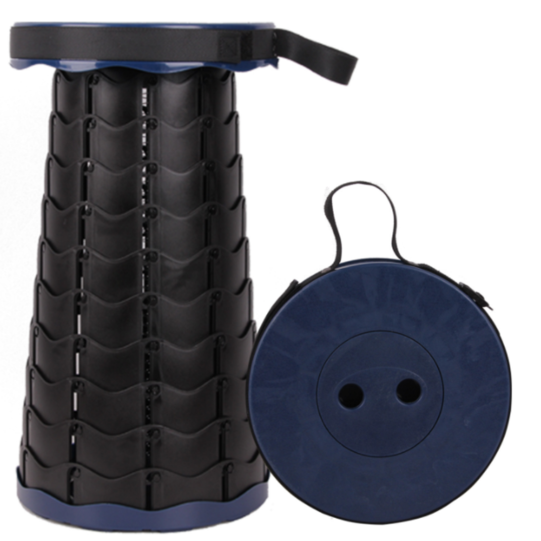 PortaFold | 2.0 Sammenklappelig taburet med 4 sædehøjder - Blandede farver Søværnet - house & garden - {{ product_tags }