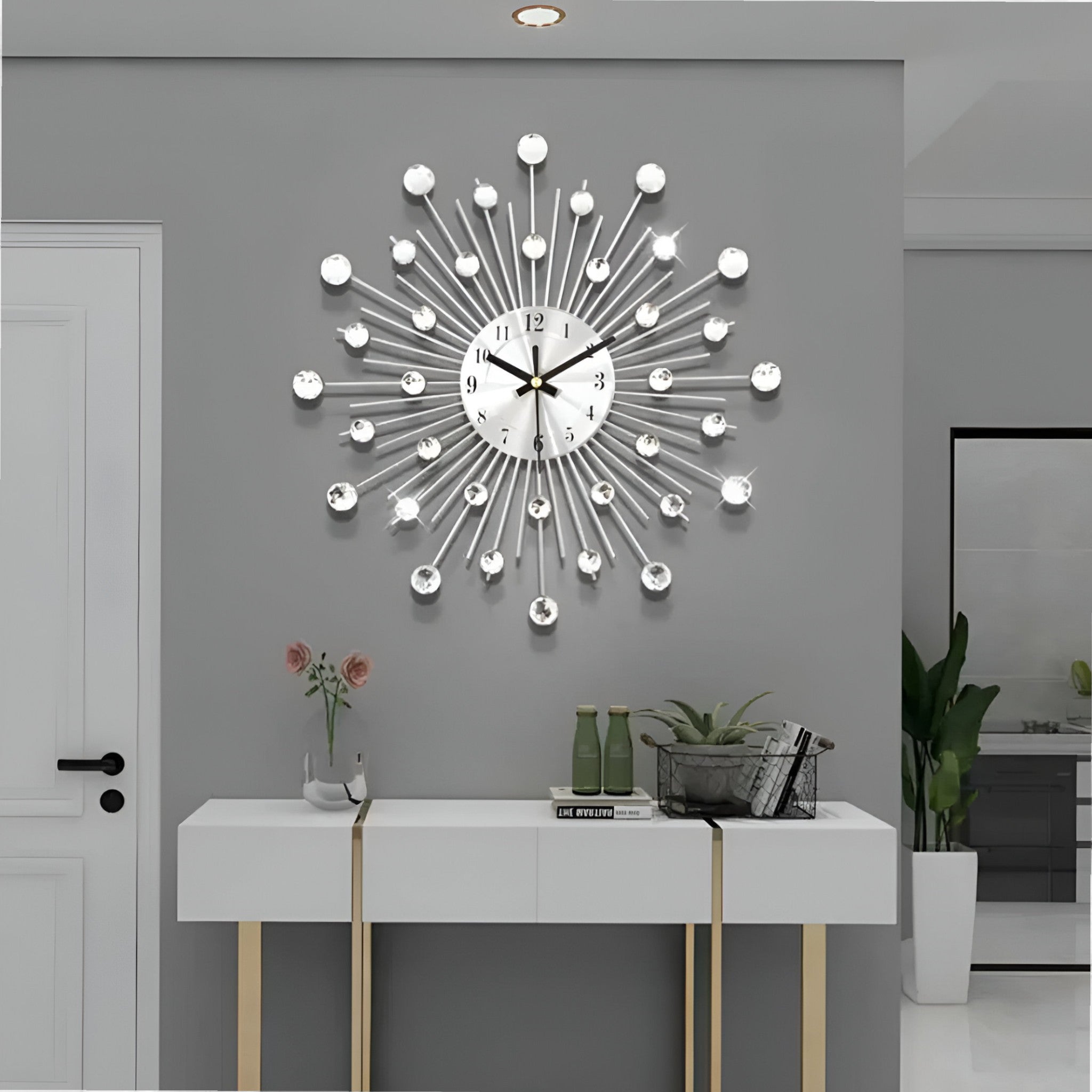 Theo | Stilfuldt design vægur - - house & garden - {{ product_tags }