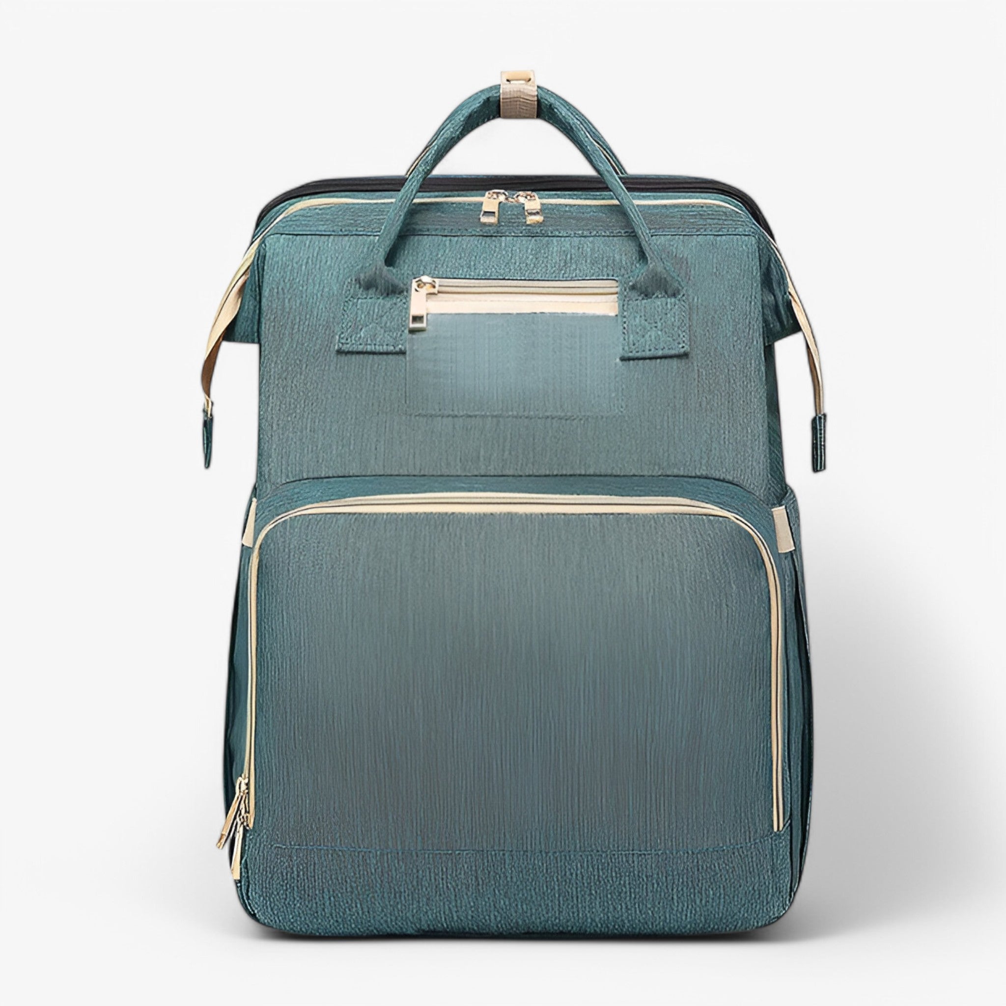 Lisa | Multifunktionelle Vikletasker med Seng - Grøn - med ID-kortlomme - baby - {{ product_tags }