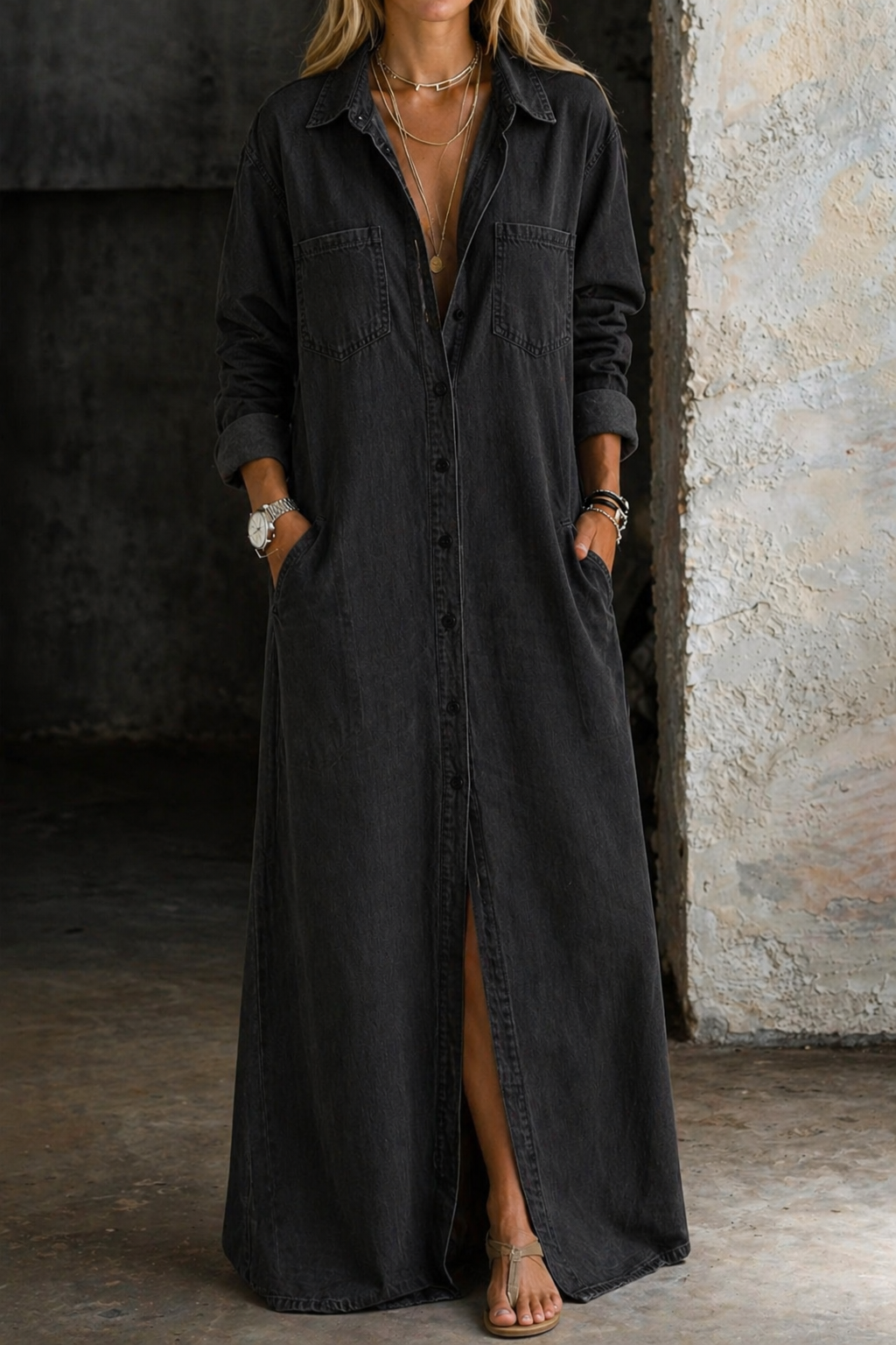 Delana | Button Down kjole