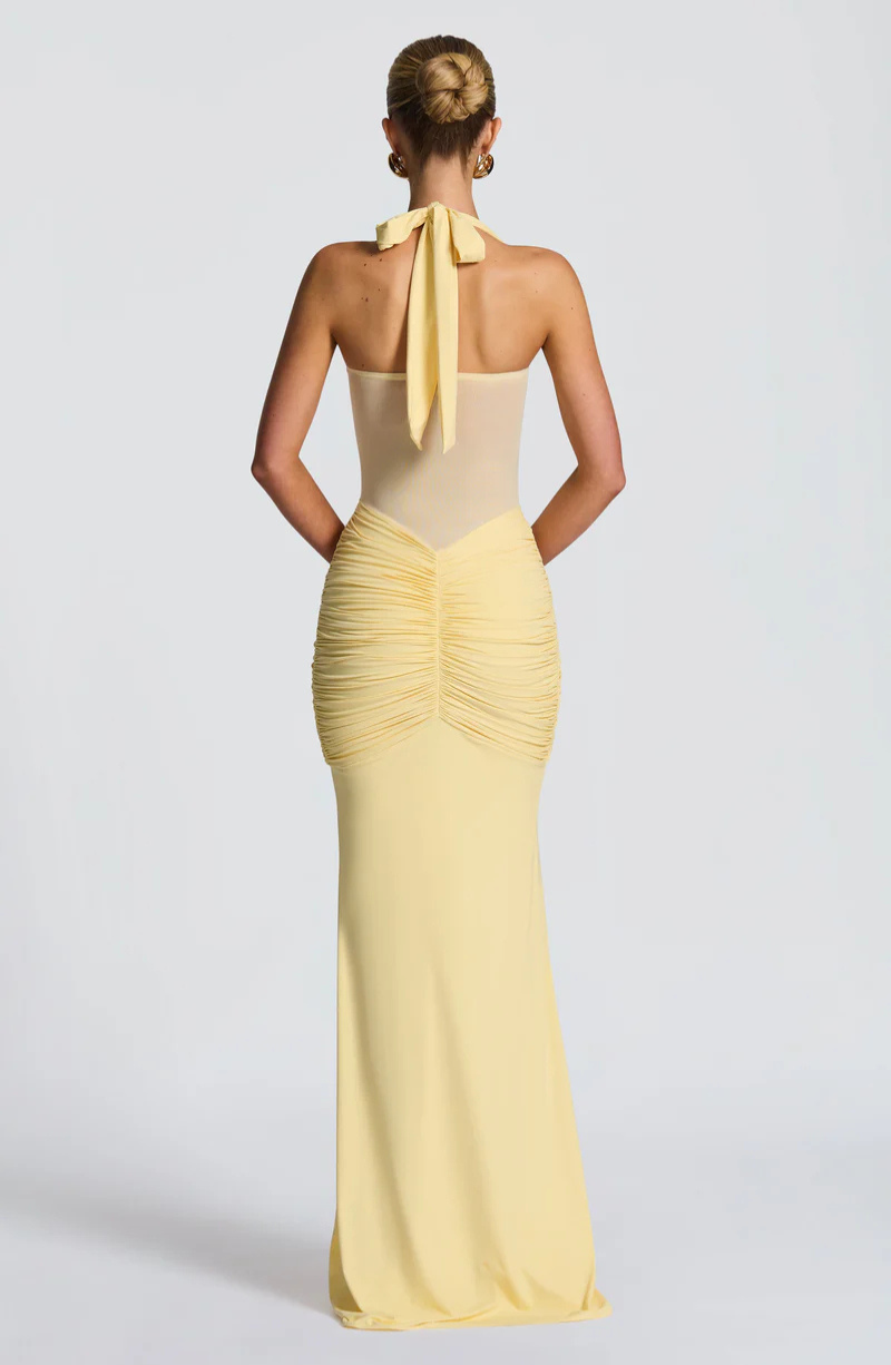 Birgit | Kvinder's Siren Hourglass Gown - Alluring Silhouette Evening Kjole