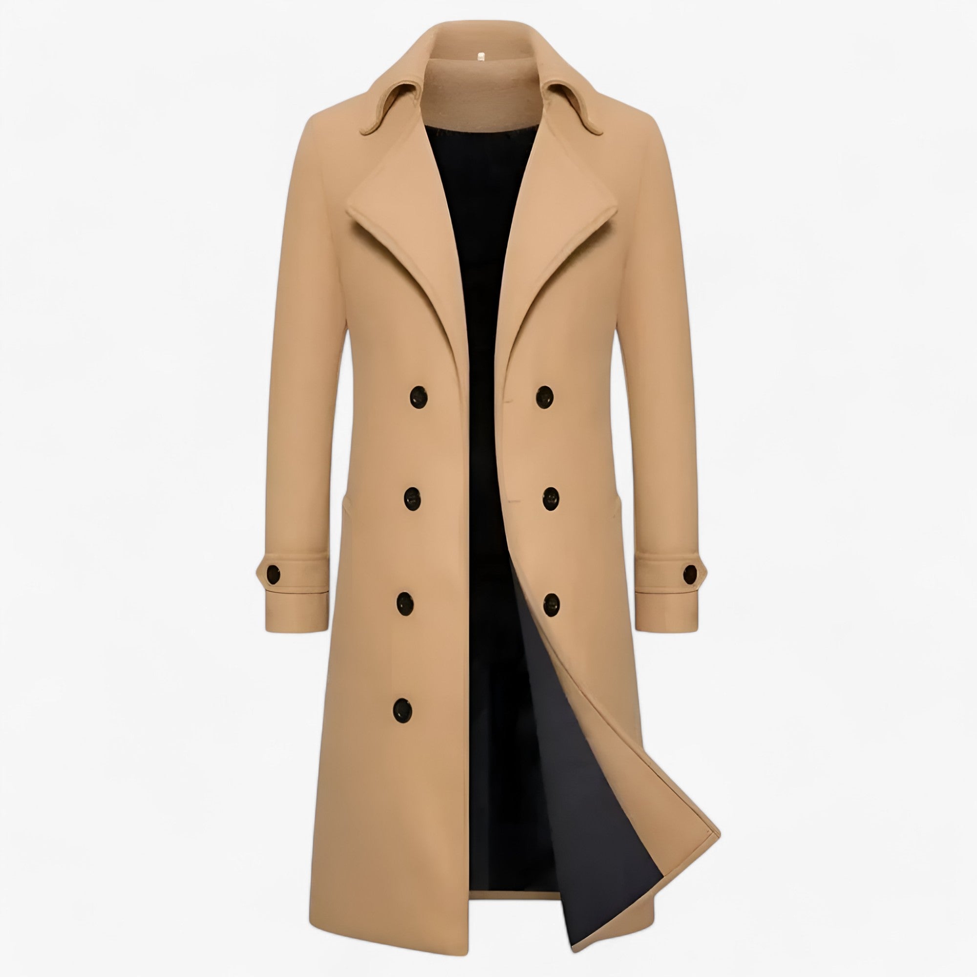 Noah | Herregnjakke - Termoregulerende elegant - Khaki - Noah | Herregnjakke - Termoregulerende elegant- €25 - {{ product_tags }