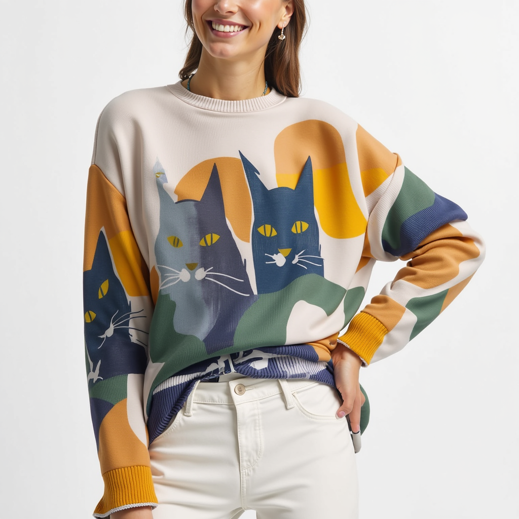 Kyla | Kattens Måneskin Sweater - - baby - {{ product_tags }