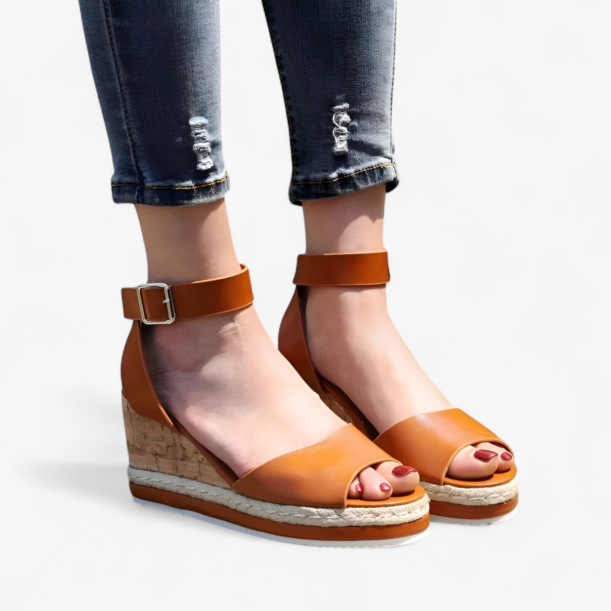 Elaina | Hællede sandaler – Trendy og komfortable - - women's fashion - {{ product_tags }
