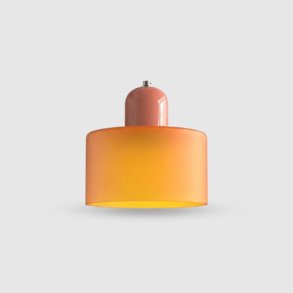 Farvet Glas Bauhaus Pendel – Retro Blikfang
