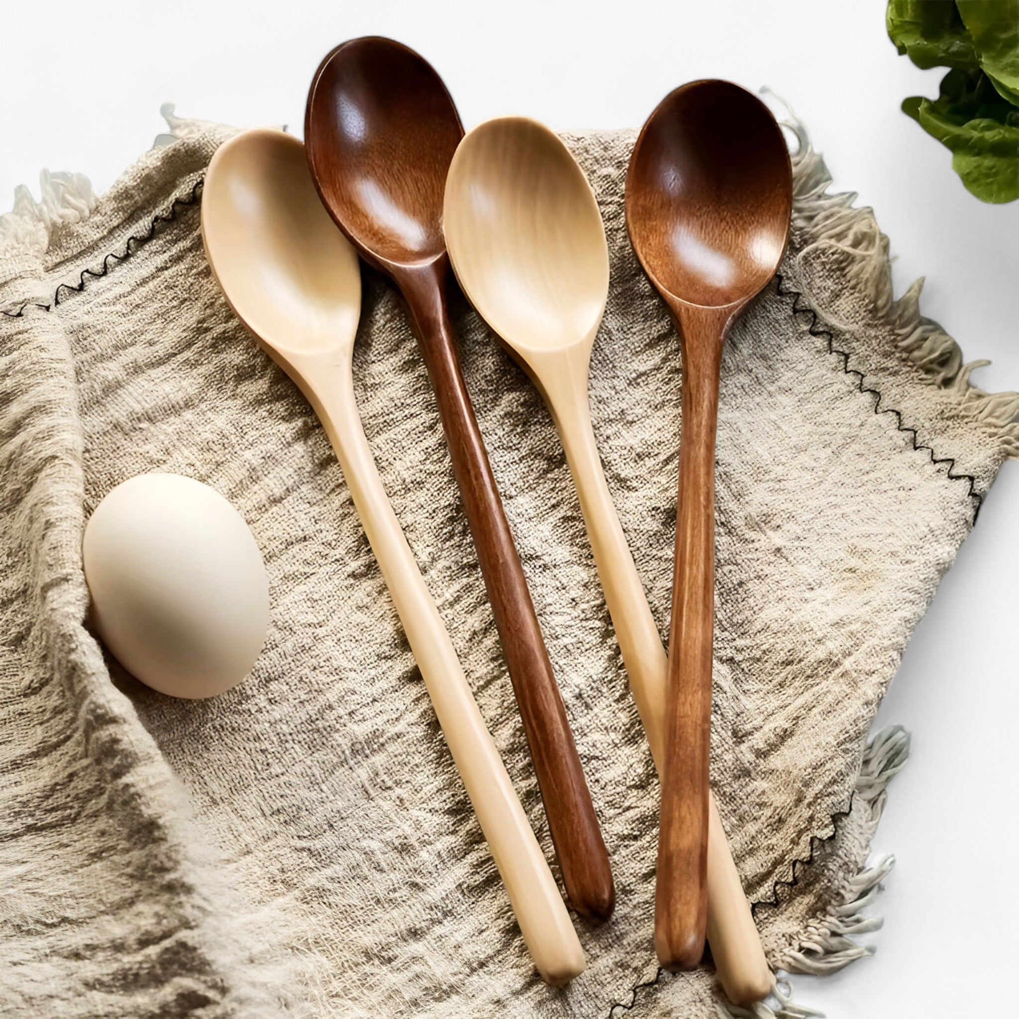 Jin | Koreansk ske-sæt i træ - - house & garden - {{ product_tags }