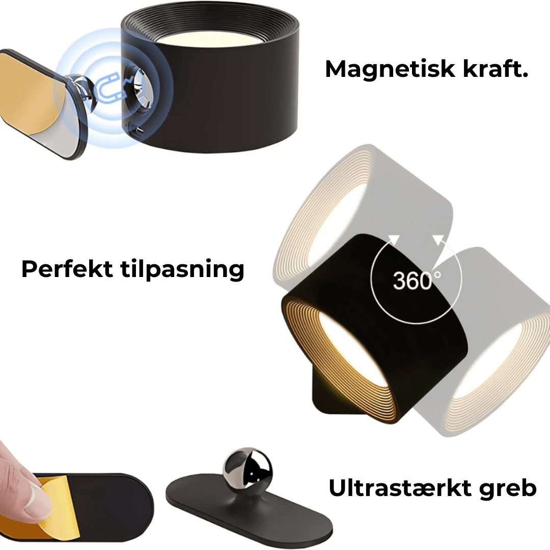 Flexilight™ | 360° trådløs genopladelig væglampe - - house & garden - {{ product_tags }