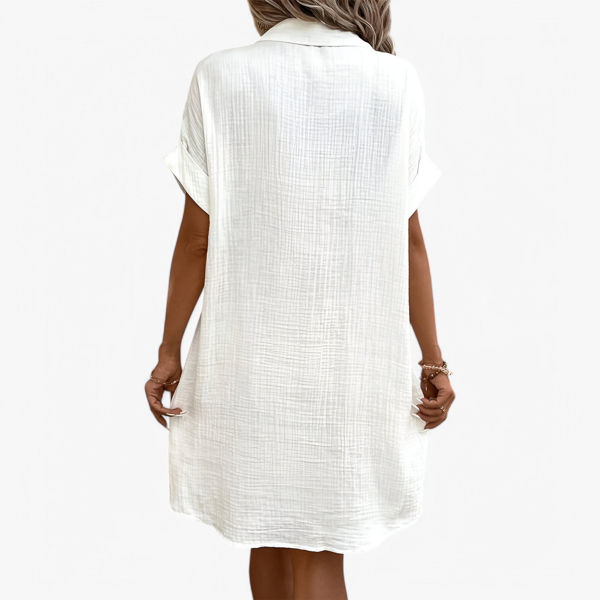 Olivia | Sommerkjole i bomuld - Let og elegant - - Olivia | Sommerkjole i bomuld - Let og elegant - € - {{ product_tags }