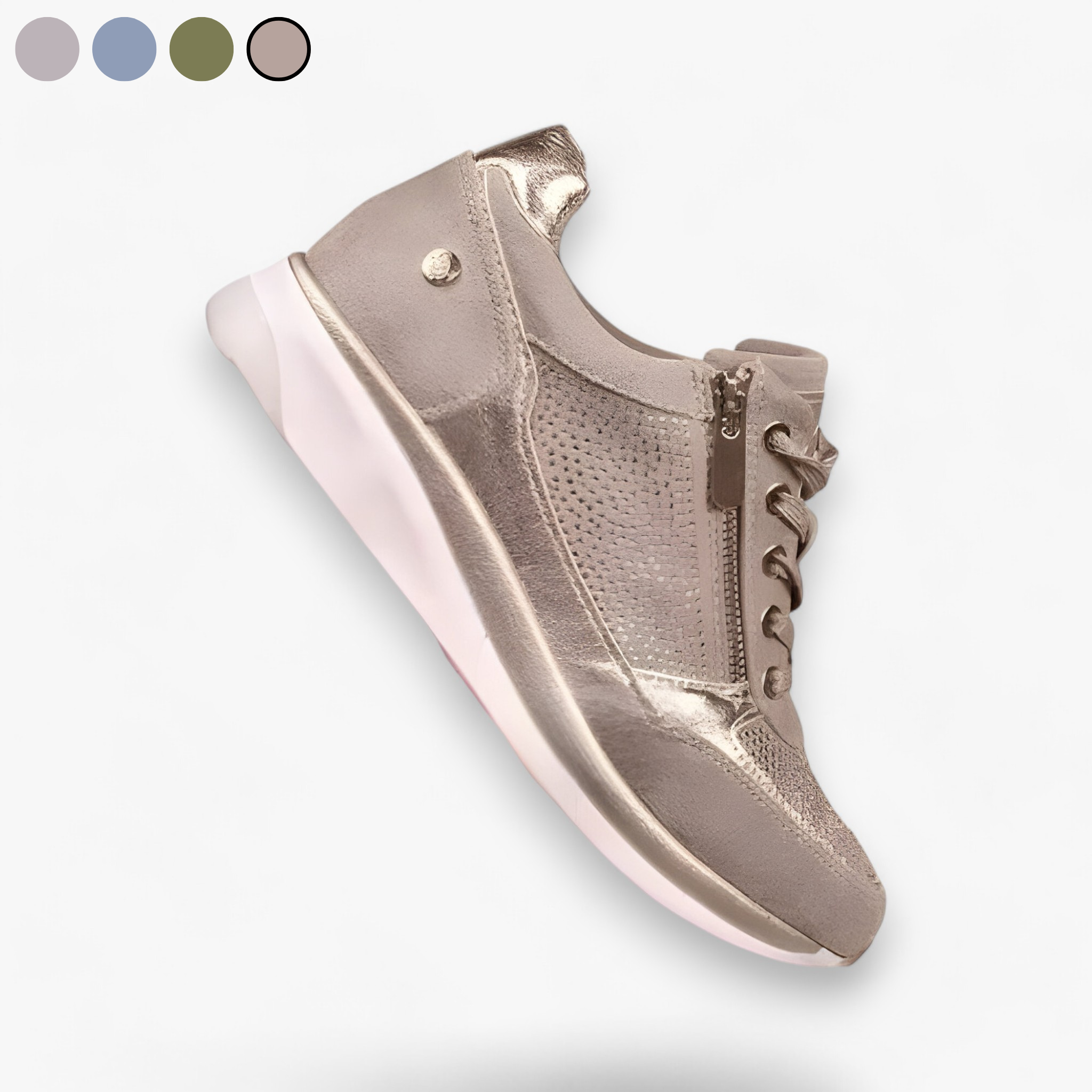 Tammy | Ortopædiske Komfortsko - Til Suveræn Fodstøtte og Komfort - Beige - shoes - {{ product_tags }