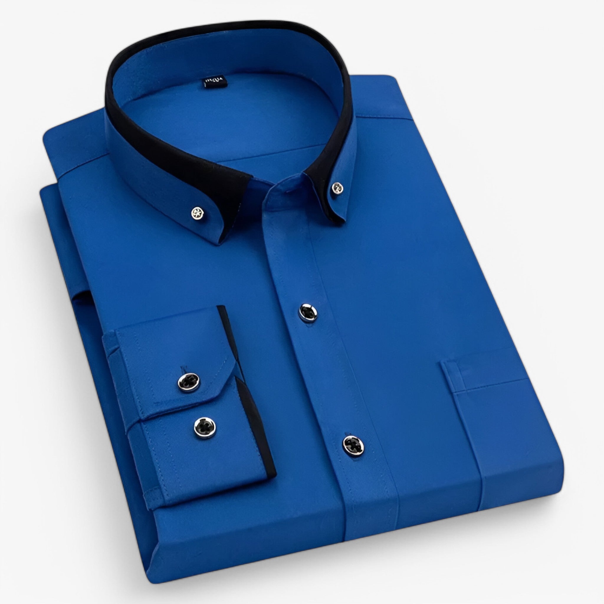 Luke | Formel skjorte - Elegant og komfortabel - Mørkeblå - Luke | Formel skjorte - Elegant og komfortabel - € - {{ product_tags }