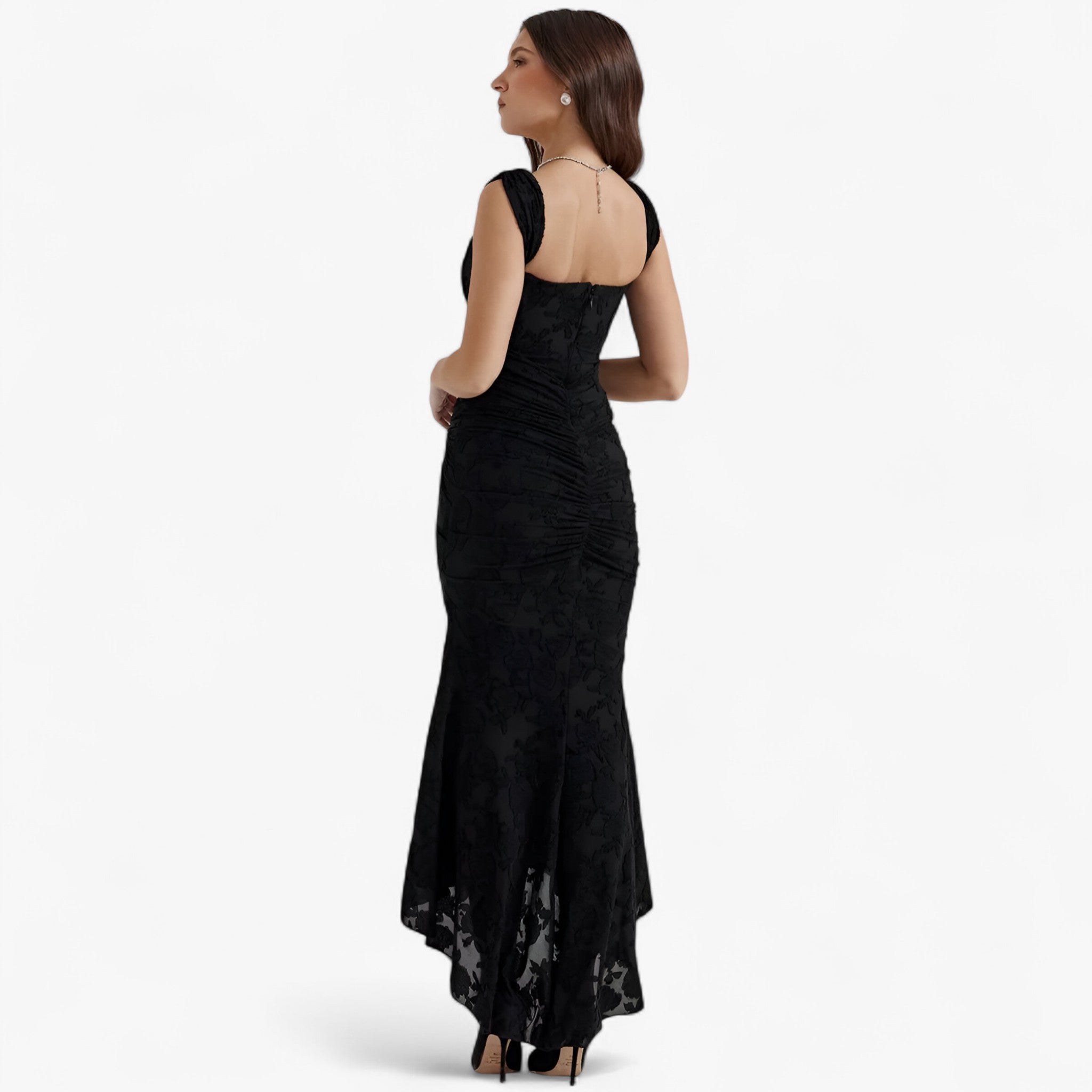 Clara | Midi kjole – Elegant og figurskabende pasform - - women's fashion - {{ product_tags }