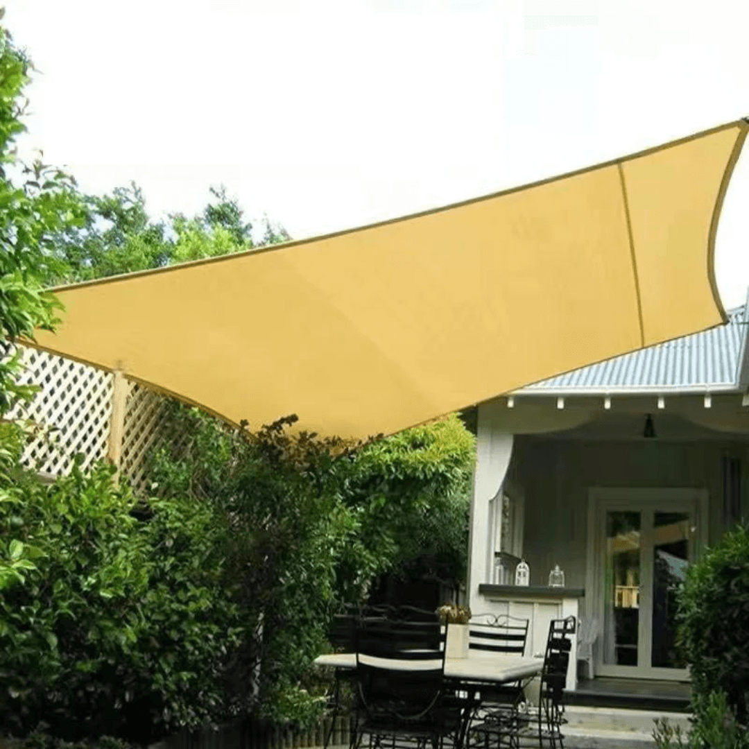 Caroline | Zonneschermnet Sort HDPE - UV Werend Schaduwdoek til Terras & Tuin