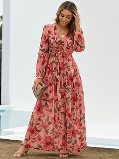 Juliana – Elegant blomsterkjole