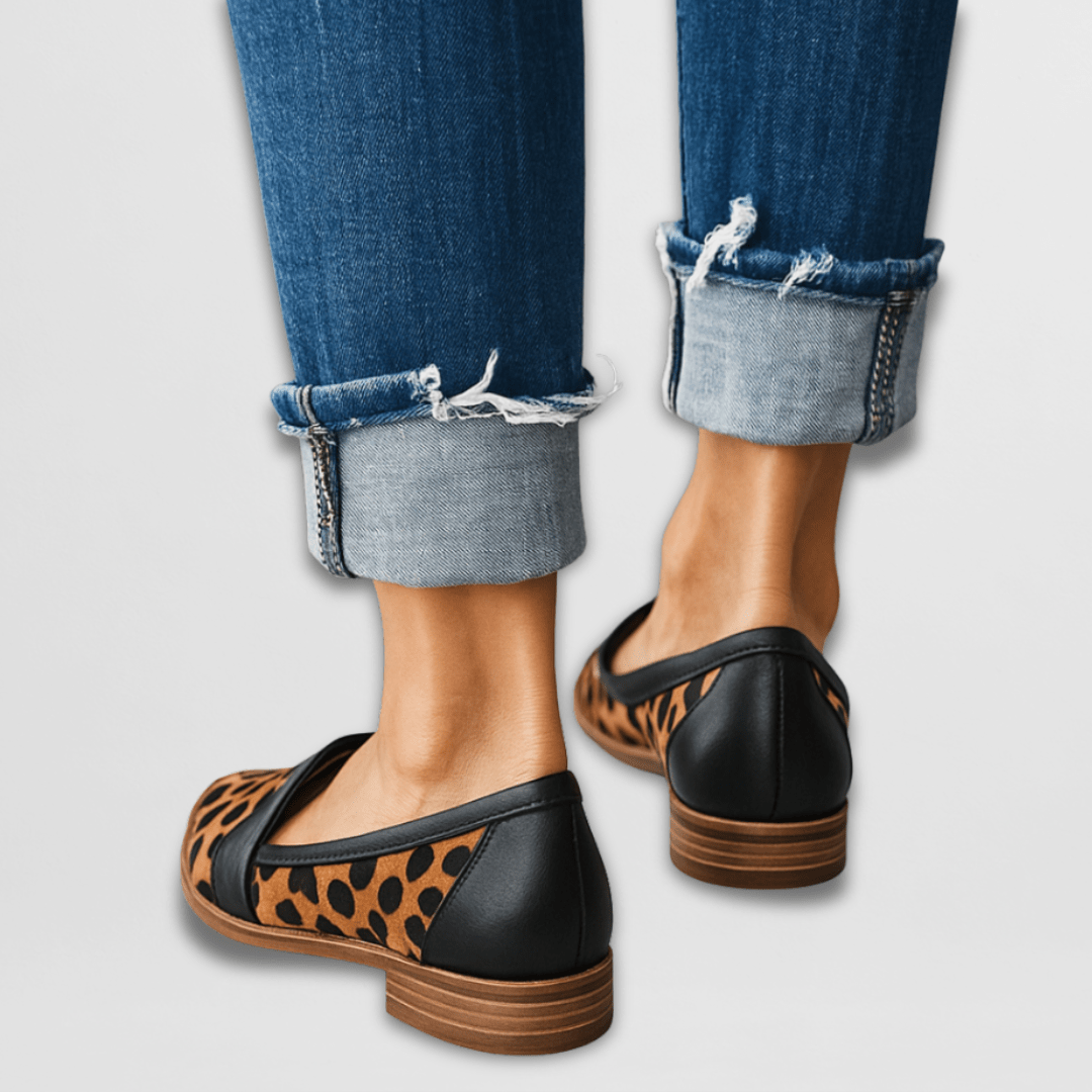 Elegante Damesko Loafers med Komfort og Svangstøtte