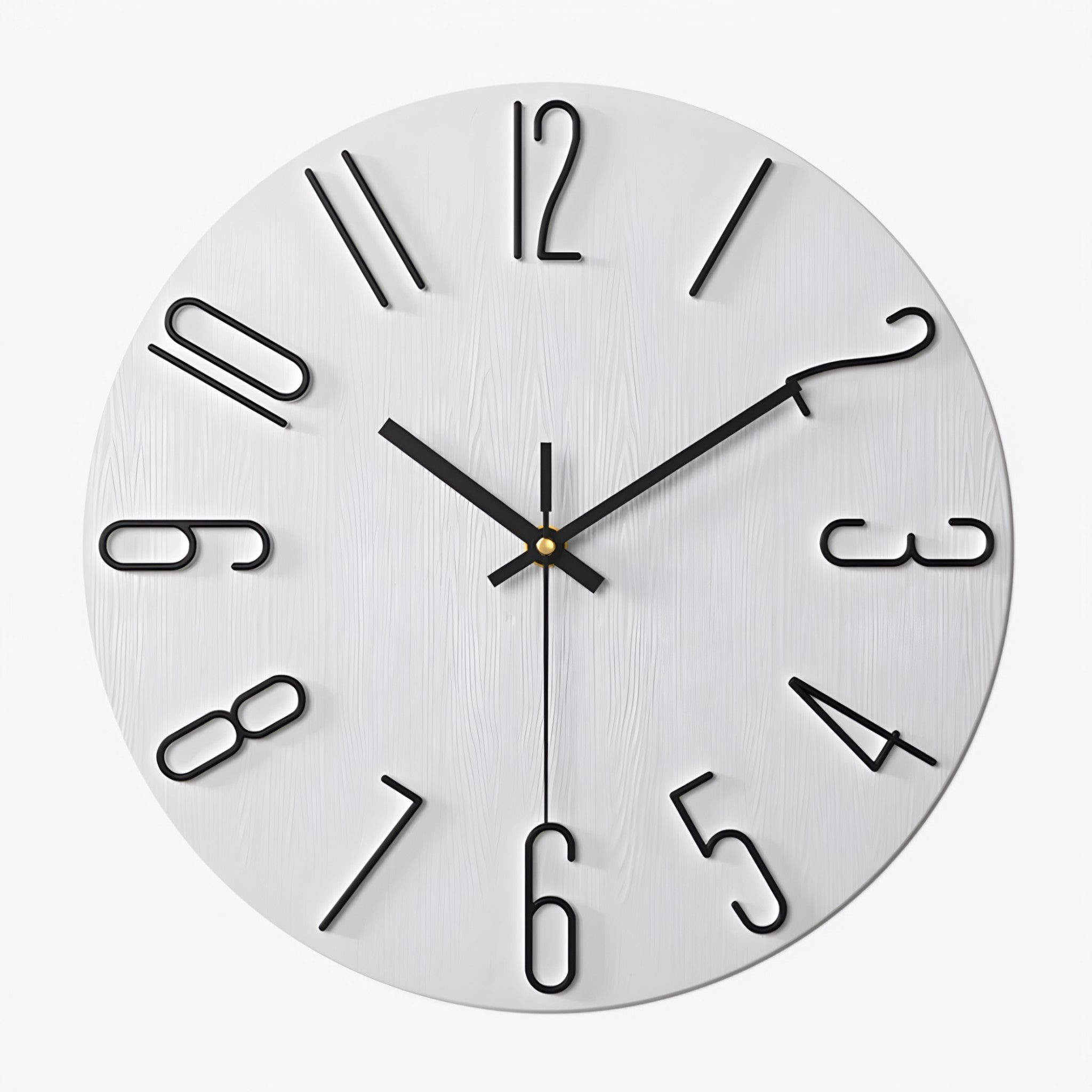 Garry | Moderne Vægur - Hvid - watches - {{ product_tags }