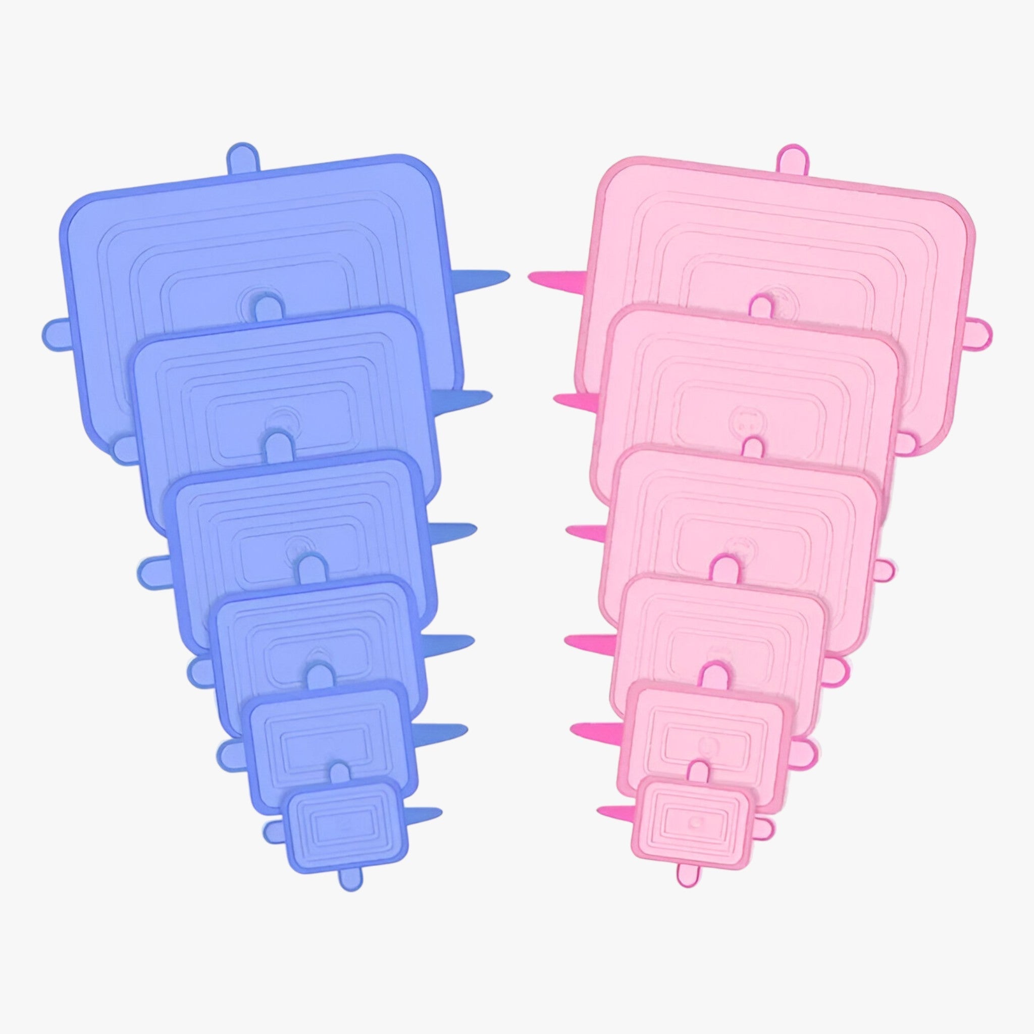 12 stk Silikone Dæk | Bæredygtige, genanvendelige maddække - Sæt 5 - house & garden - {{ product_tags }