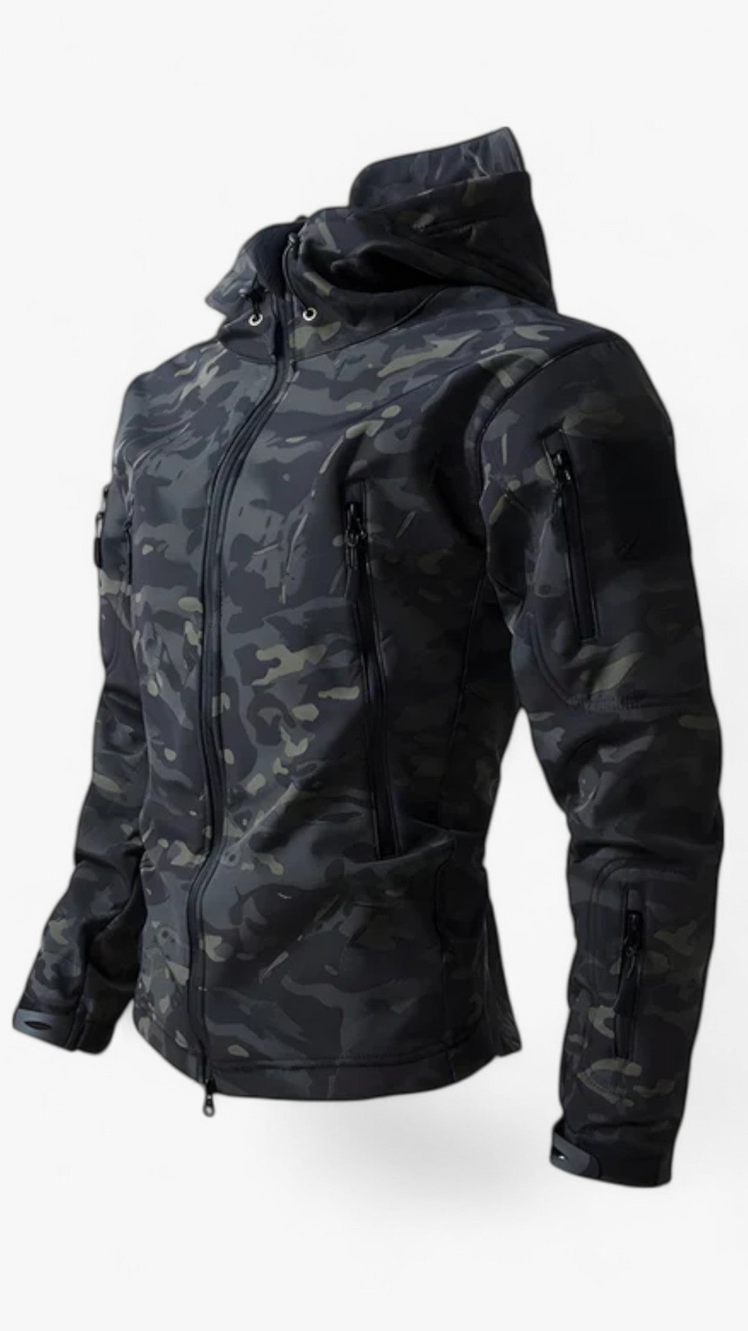 Taktisk | Softshell-jakke til mænd - Mørk - Taktisk | Softshell-jakke til mænd - €25 - {{ product_tags }