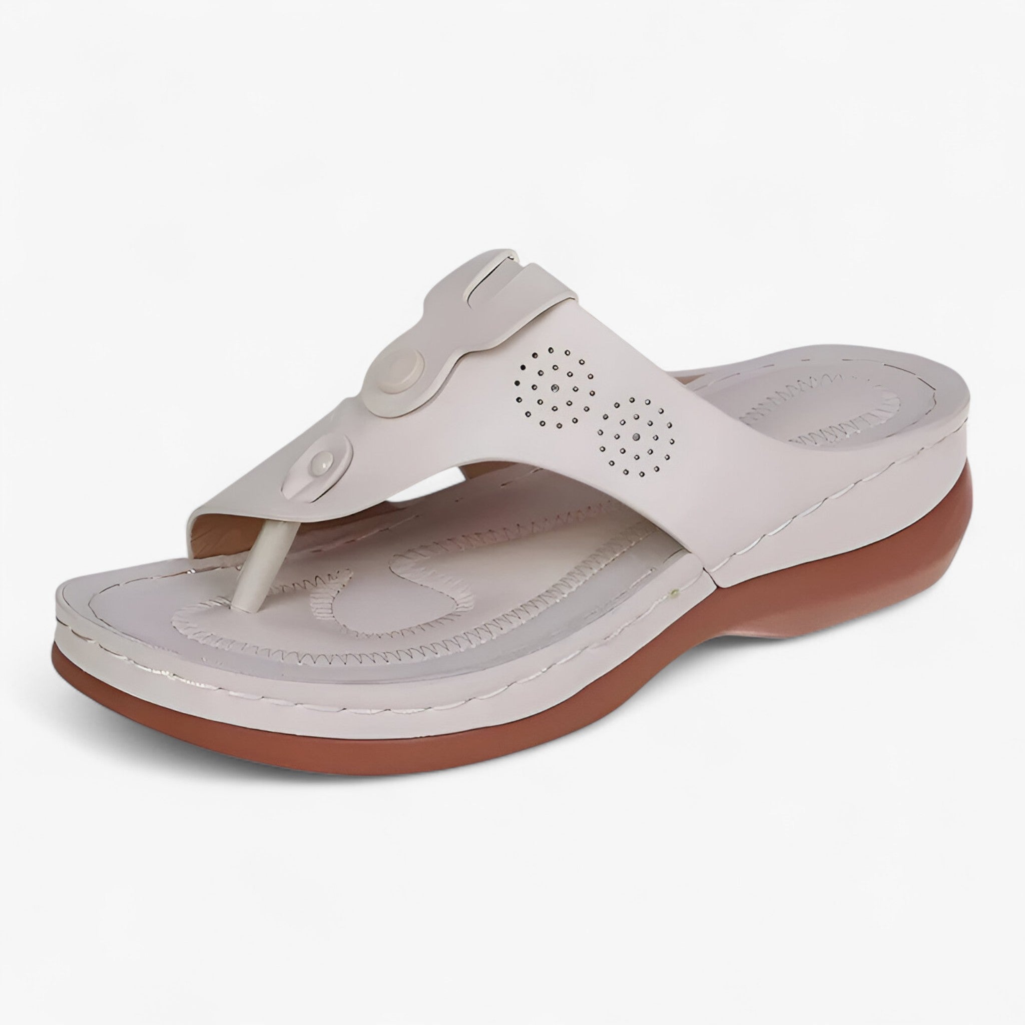 Vida | Sandaler med åbne tå - Letvægtige og elegante - Beige - shoes - {{ product_tags }