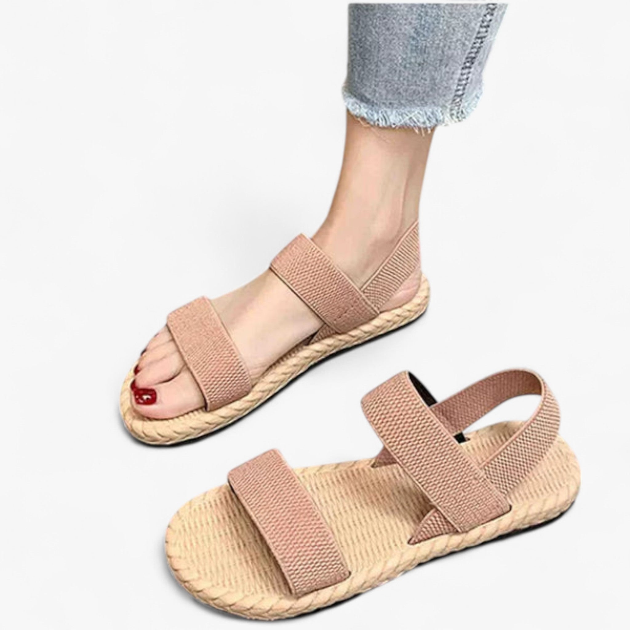 Mila - Ortopædiske sandaler - Sandaler til kvinder - Rose - women's fashion - {{ product_tags }