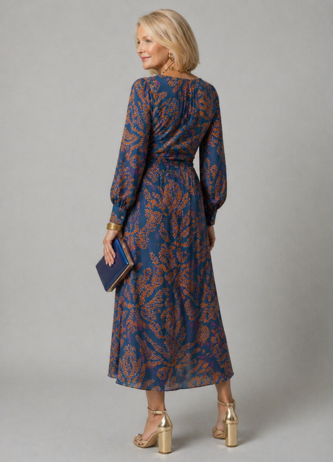 Lina & Emma™ | Kjole med blomsterprint
