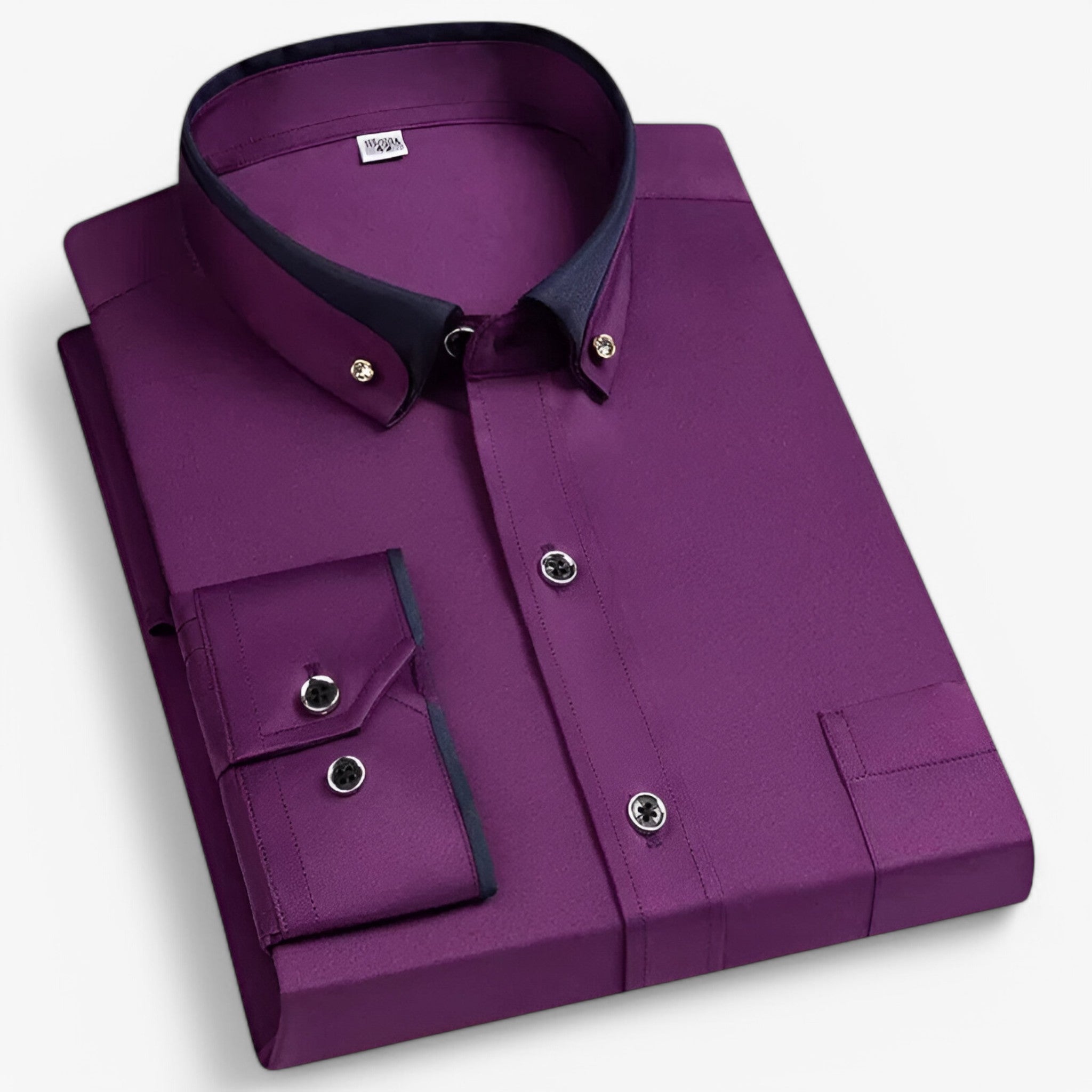 Luke | Formel skjorte - Elegant og komfortabel - Lilla - Luke | Formel skjorte - Elegant og komfortabel - € - {{ product_tags }